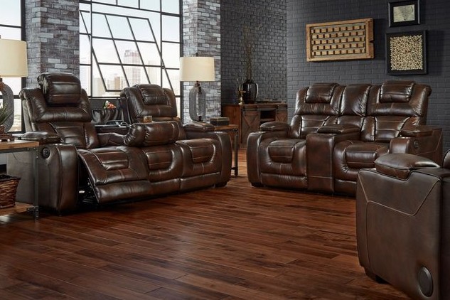 Luke Power Sofa & Loveseat image 1
