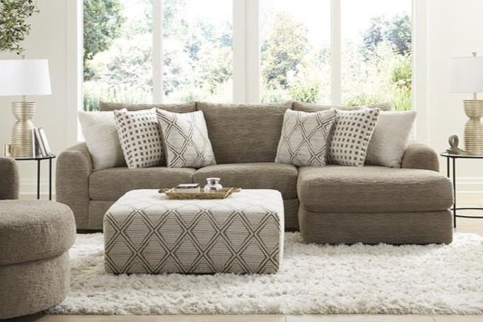 0672 Haven Cocoa Sectional  image 1