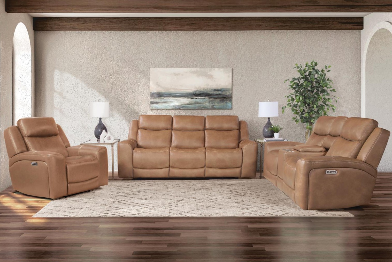 86506 George Sofa & Loveseat image 1