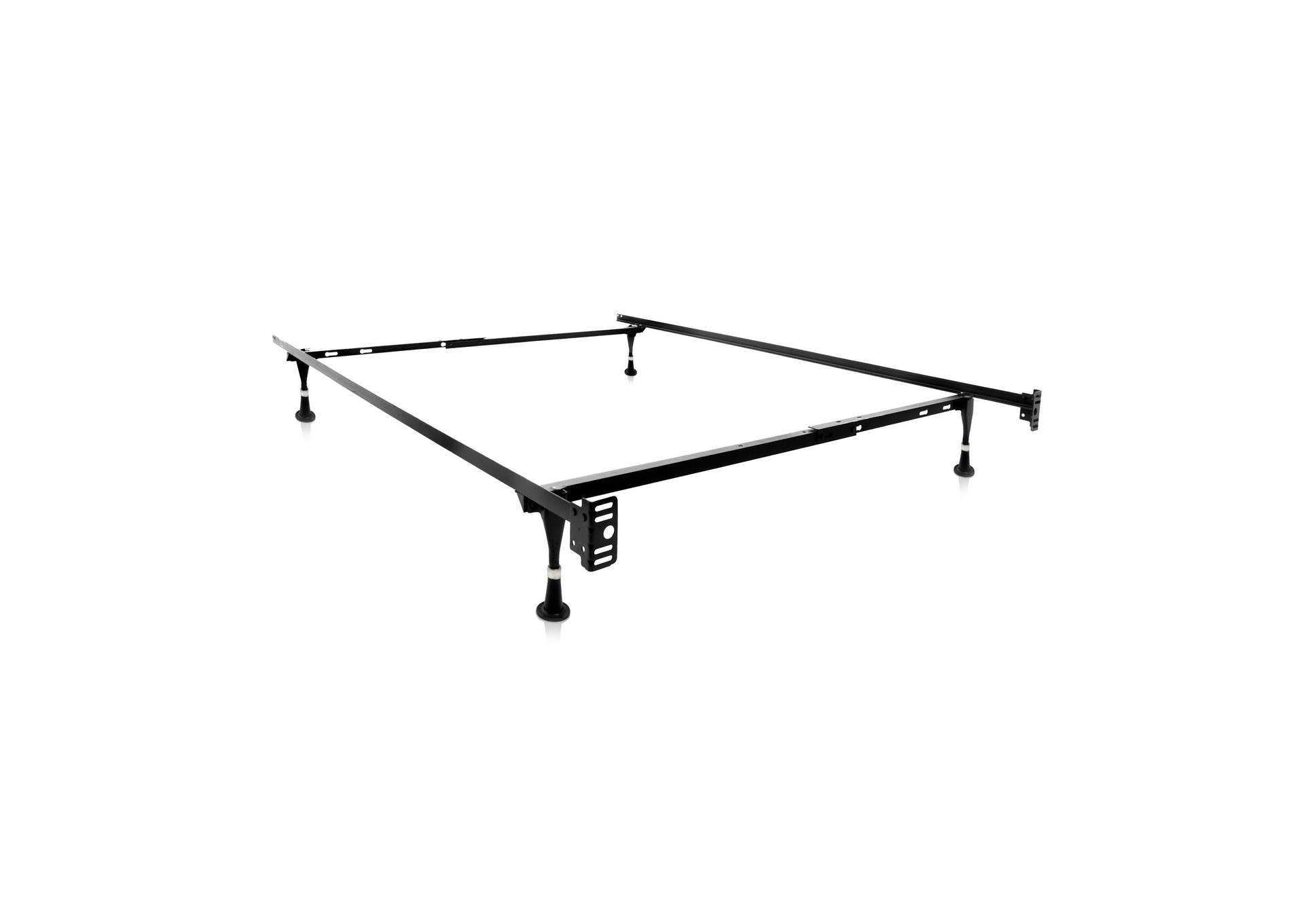 Twin - Full Adjustable Bed Frame - Wheels image 1