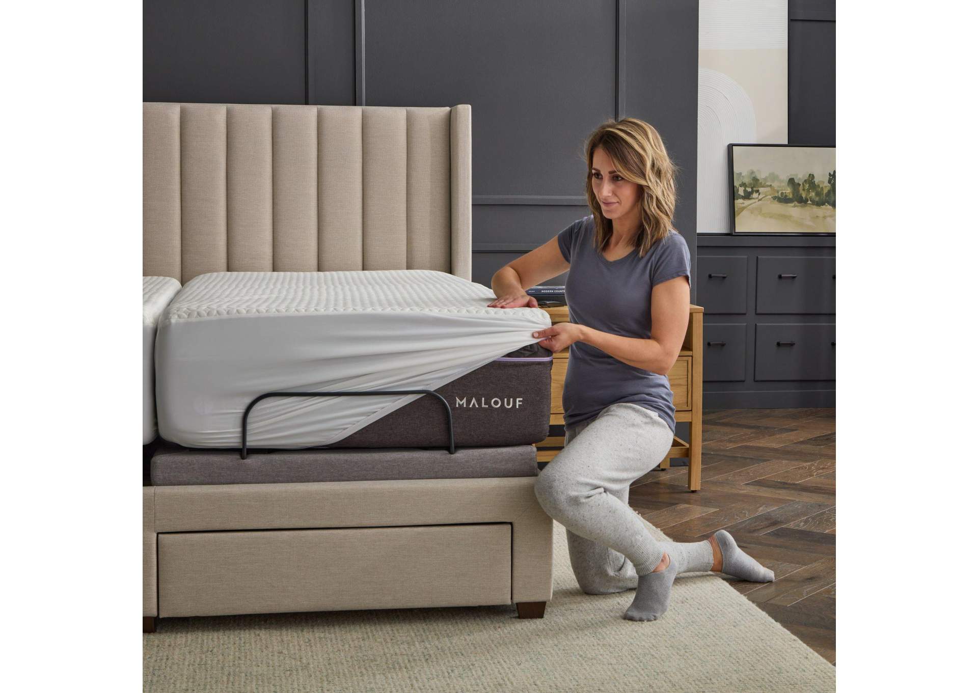 Five Sided™+ Hyperchill™ Mattress Protector - Twin image 3