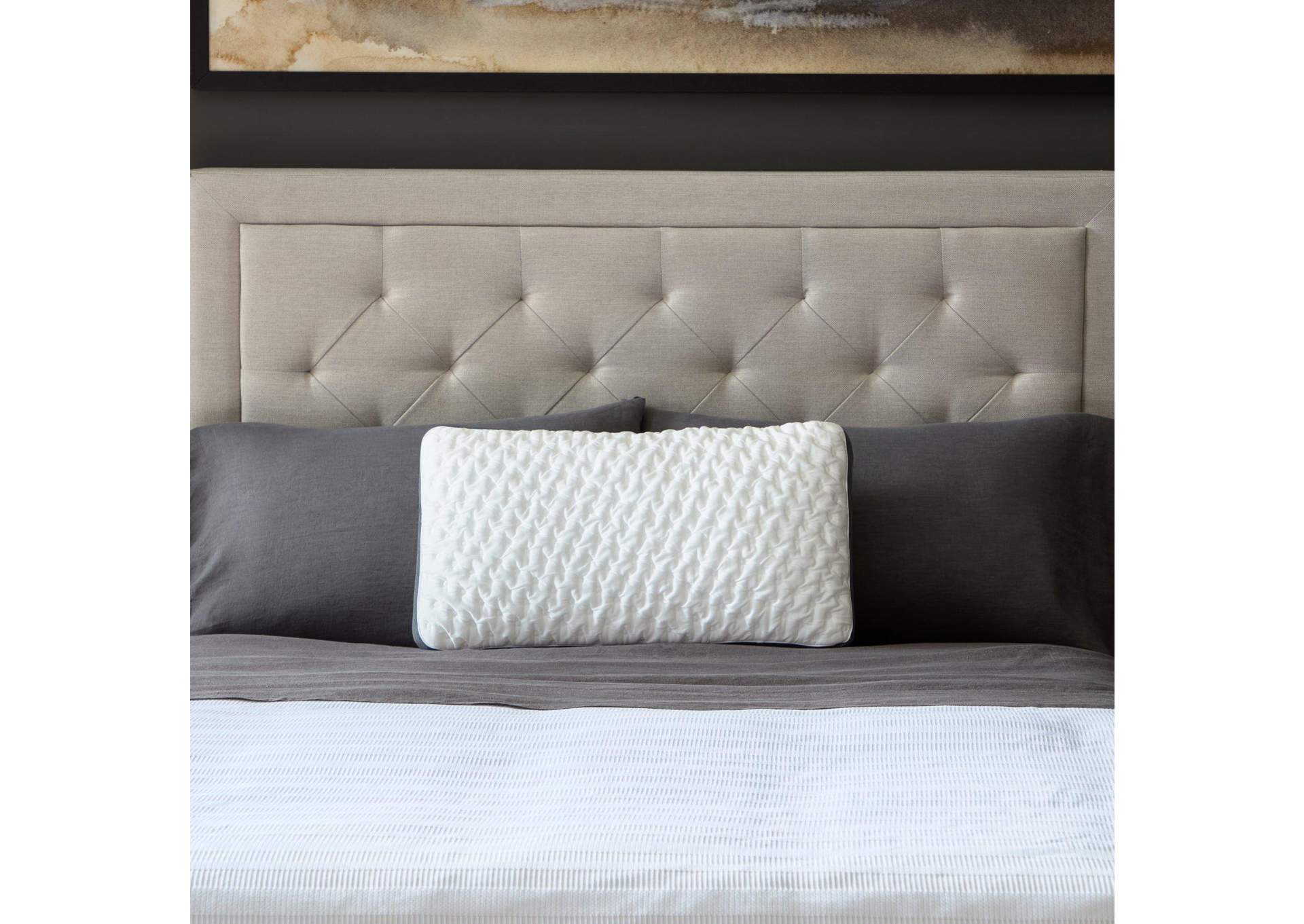 Quilted Convolution™ Pillow - King, High Loft image 5