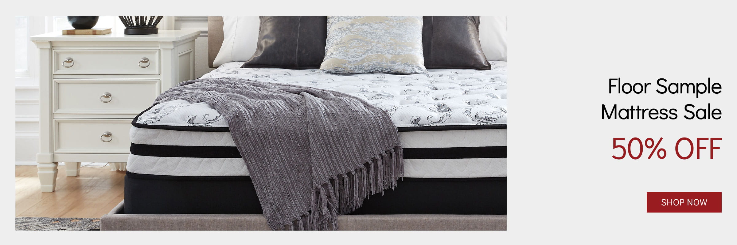 Floor Sample Mattress Sale! 50% OFF