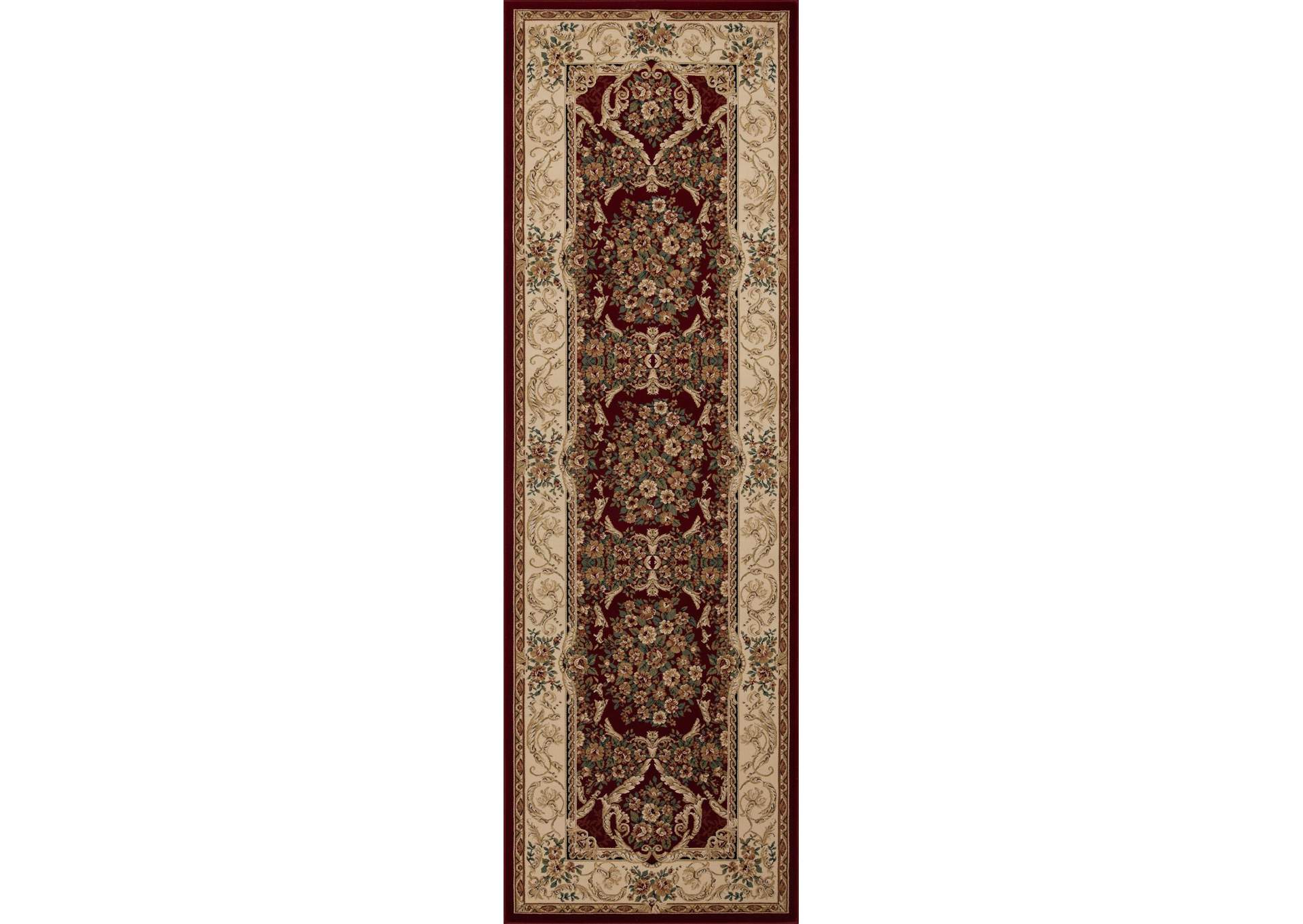 AUBUSSON COLLECTION AB02  2'6" X 7'10" image 1