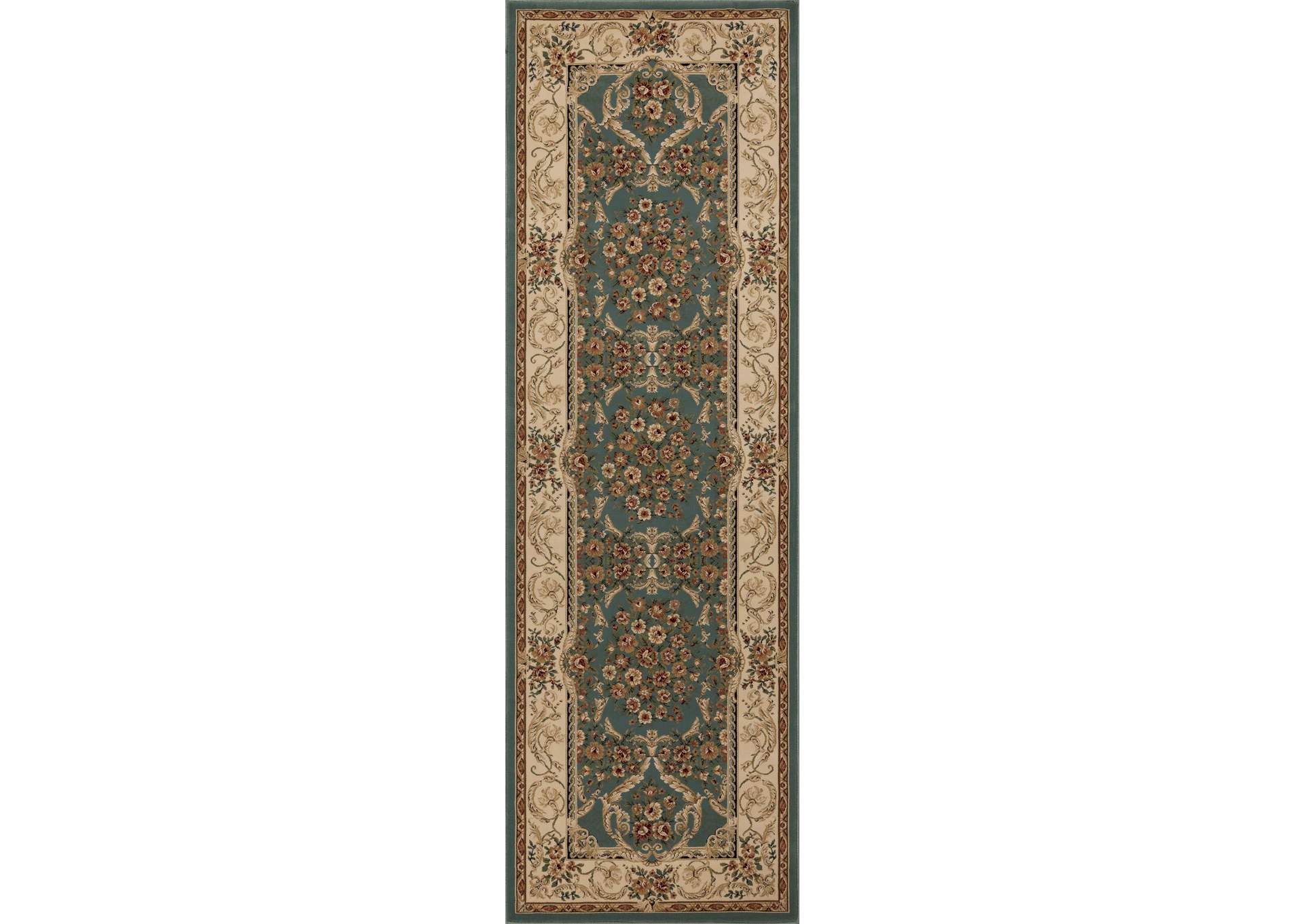 Aubusson Collection Ab03 2'6" X 7'10" Rug image 1