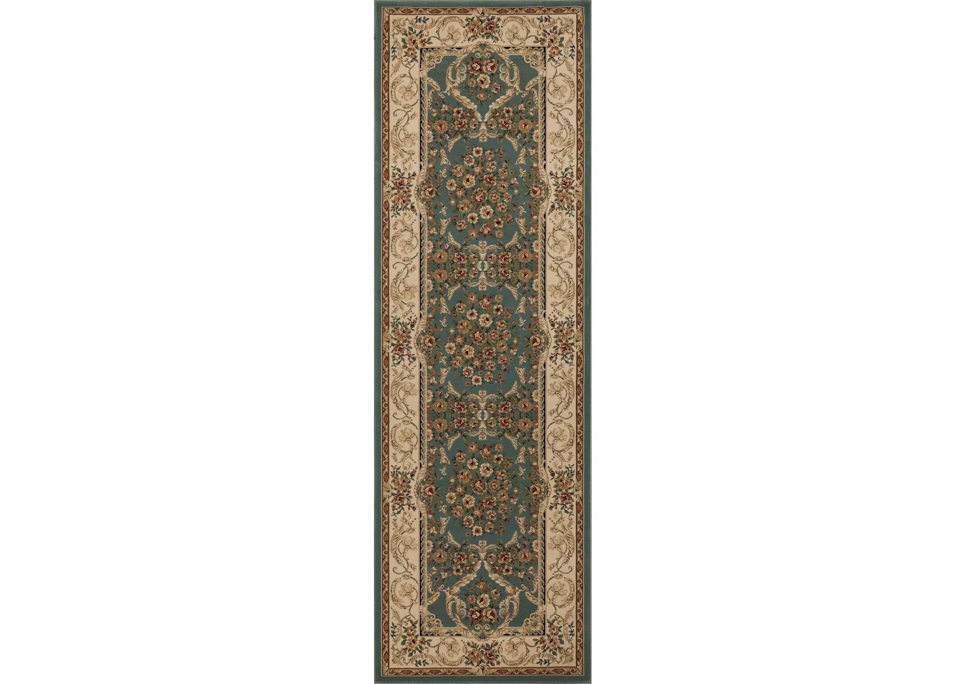 AUBUSSON COLLECTION AB03  2'6" X 7'10" image 1