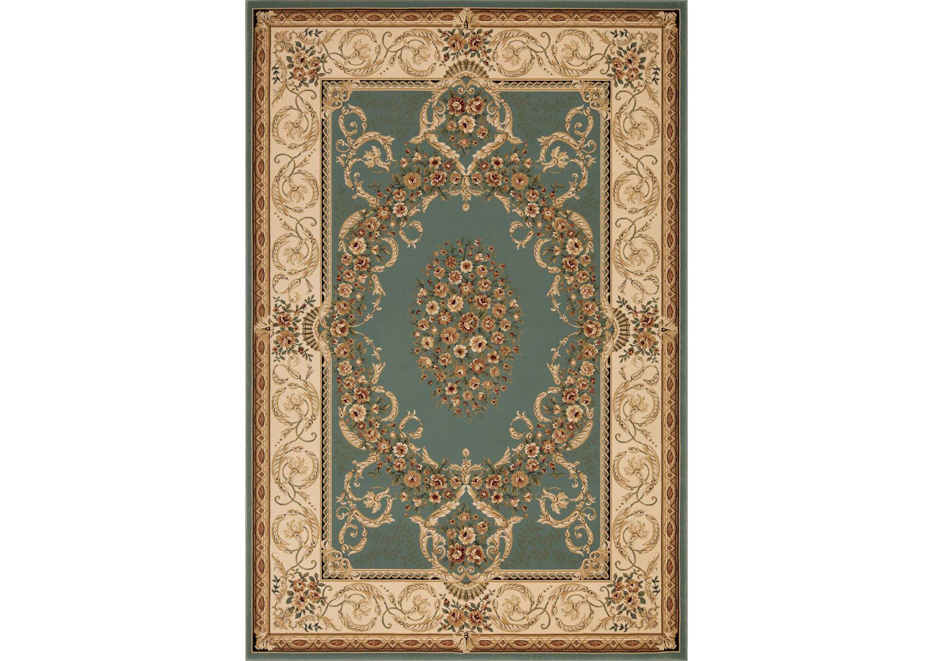 Aubusson Collection Ab03 9'6" X 13'1" Rug image 1