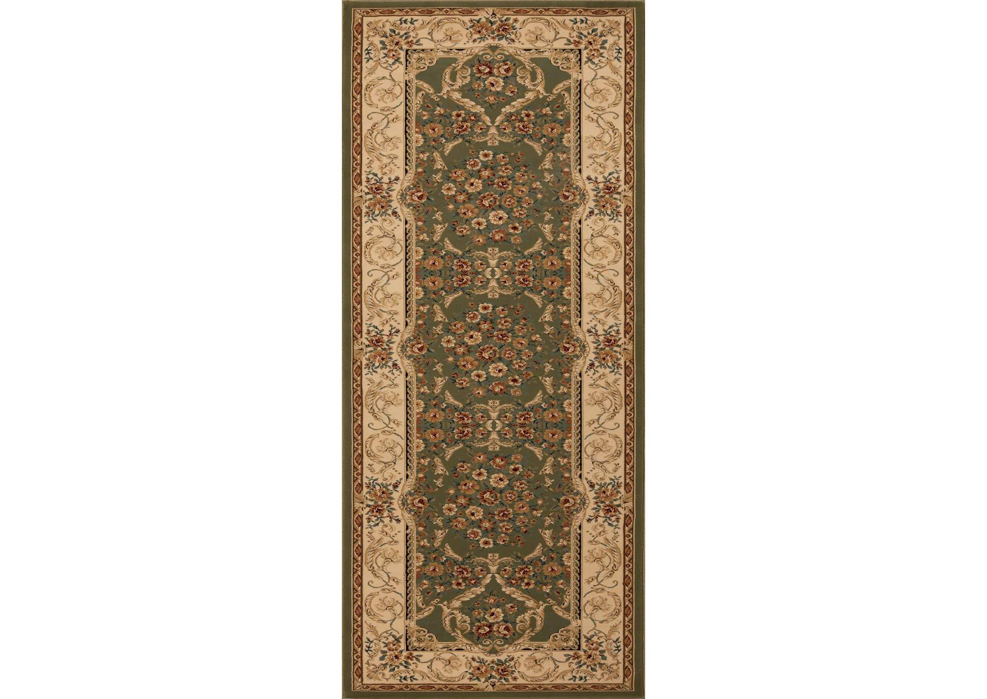 Aubusson Collection Ab05 2'6" X 7'10" Rug image 1