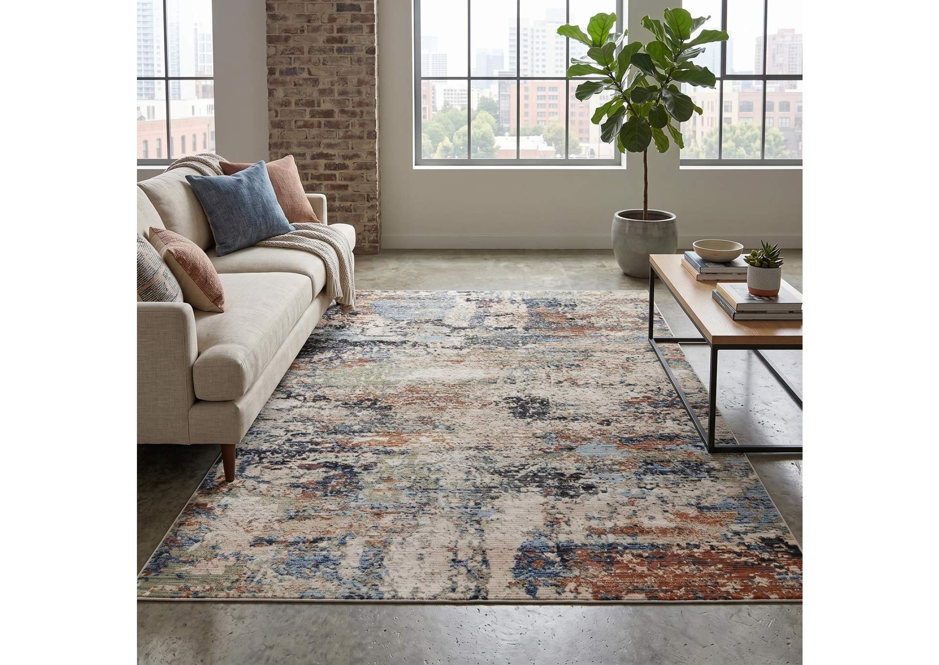 AURA LUXE COLLECTION AU01  5' X 7' image 7