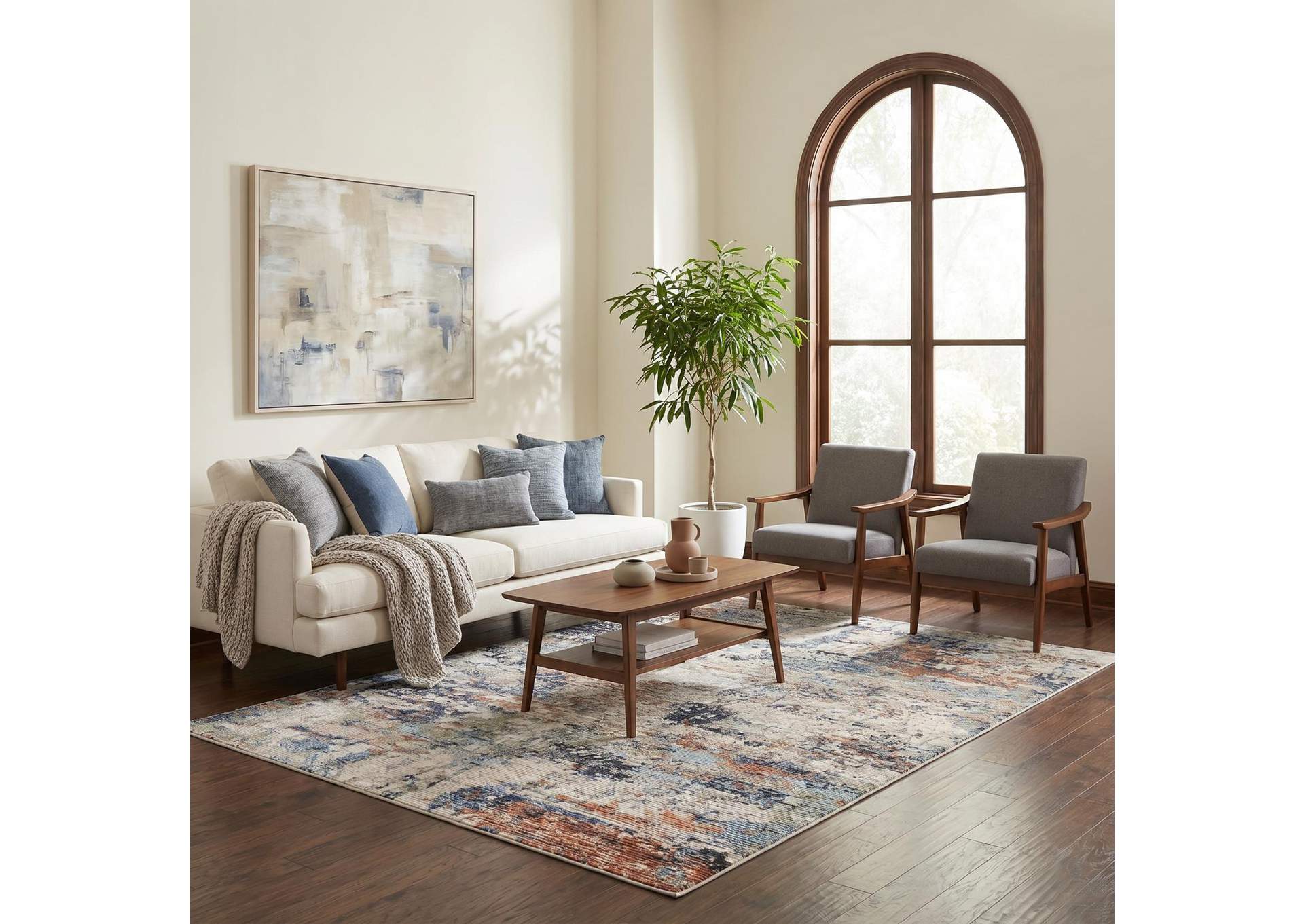 AURA LUXE COLLECTION AU01  9' X 12' image 1