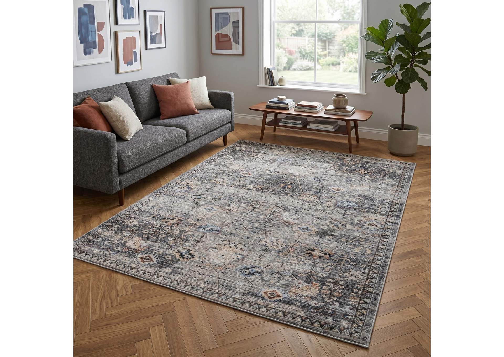 AURA LUXE COLLECTION AU02  5' X 7' image 7