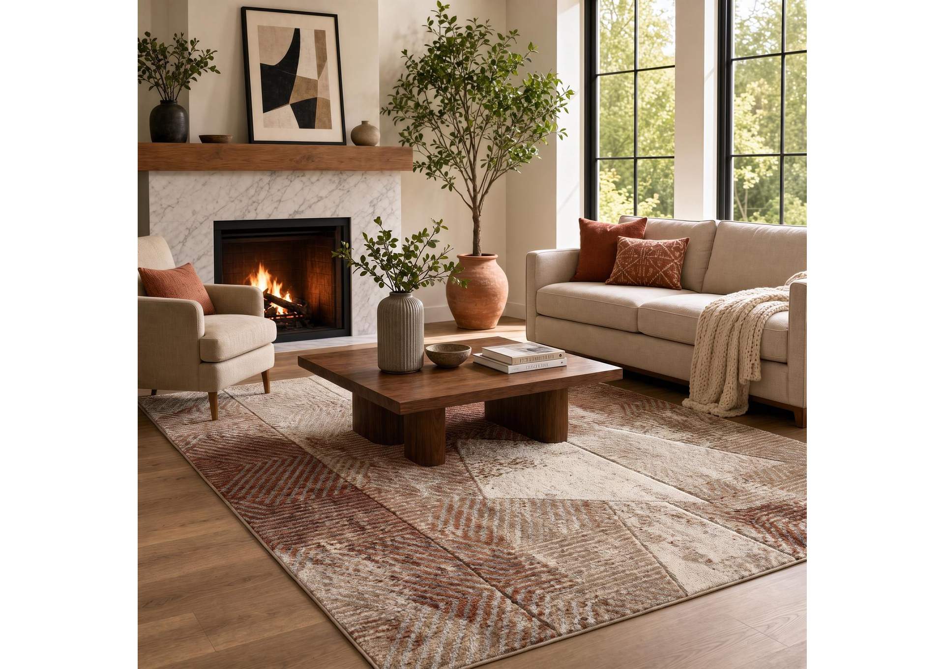 ALEXIA COLLECTION AX05  6'9" X 9'6" image 1