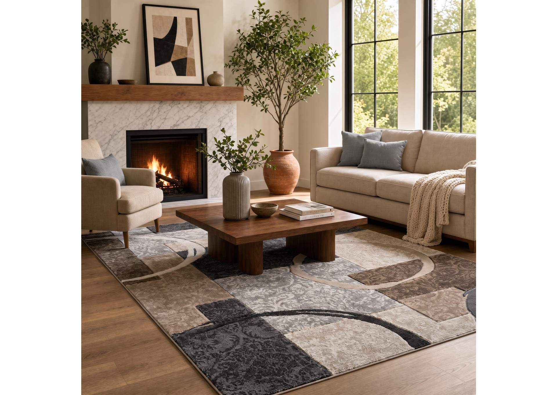 ALEXIA COLLECTION AX06  6'9" X 9'6" image 1