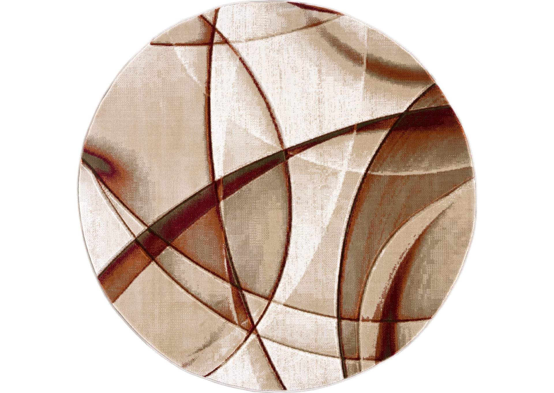 ALEXIA COLLECTION AX13  5'2" X 5'2" ROUND image 1