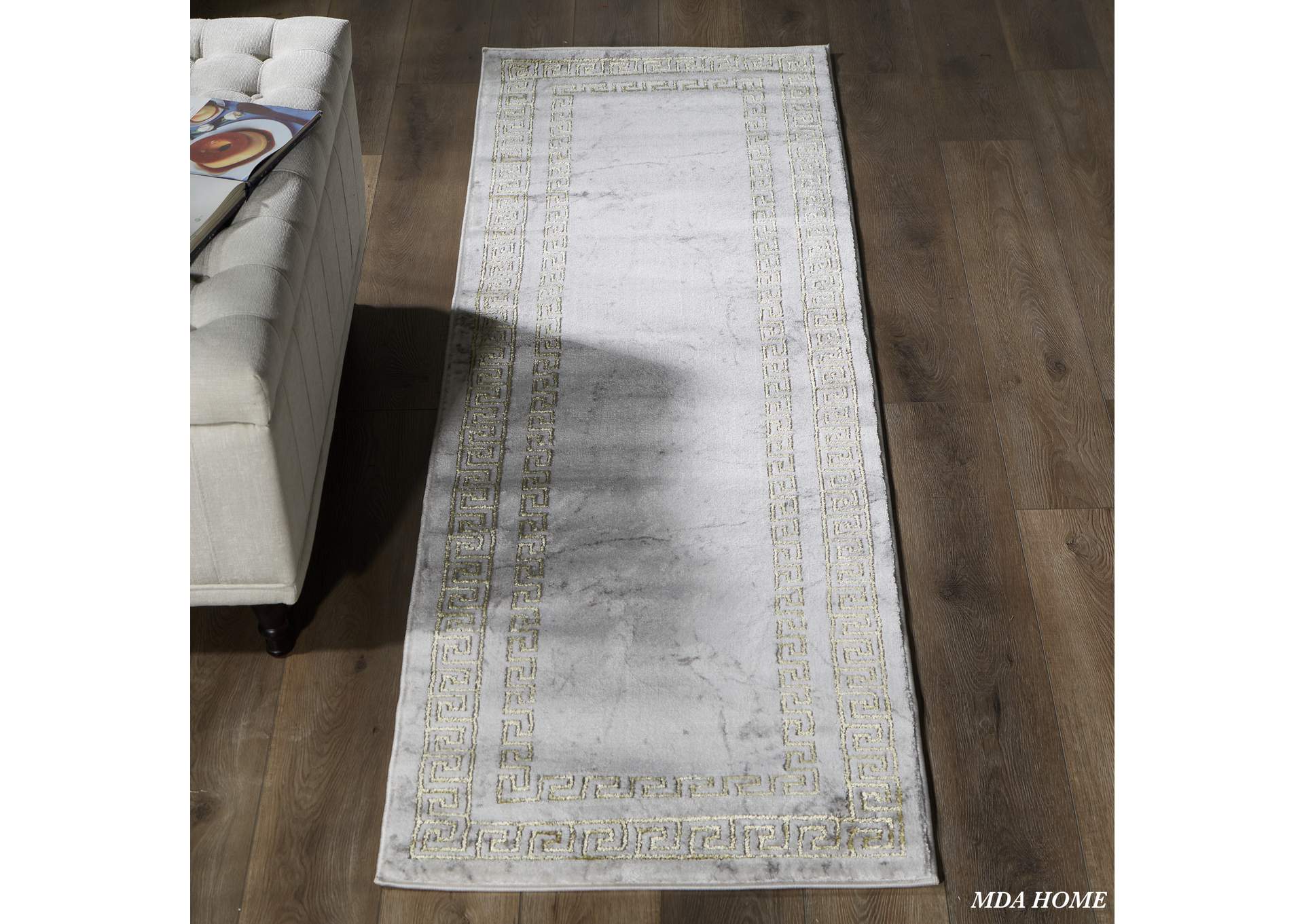 BROOKLYN  CREAM  BK02   2'4" X 7'10" image 1