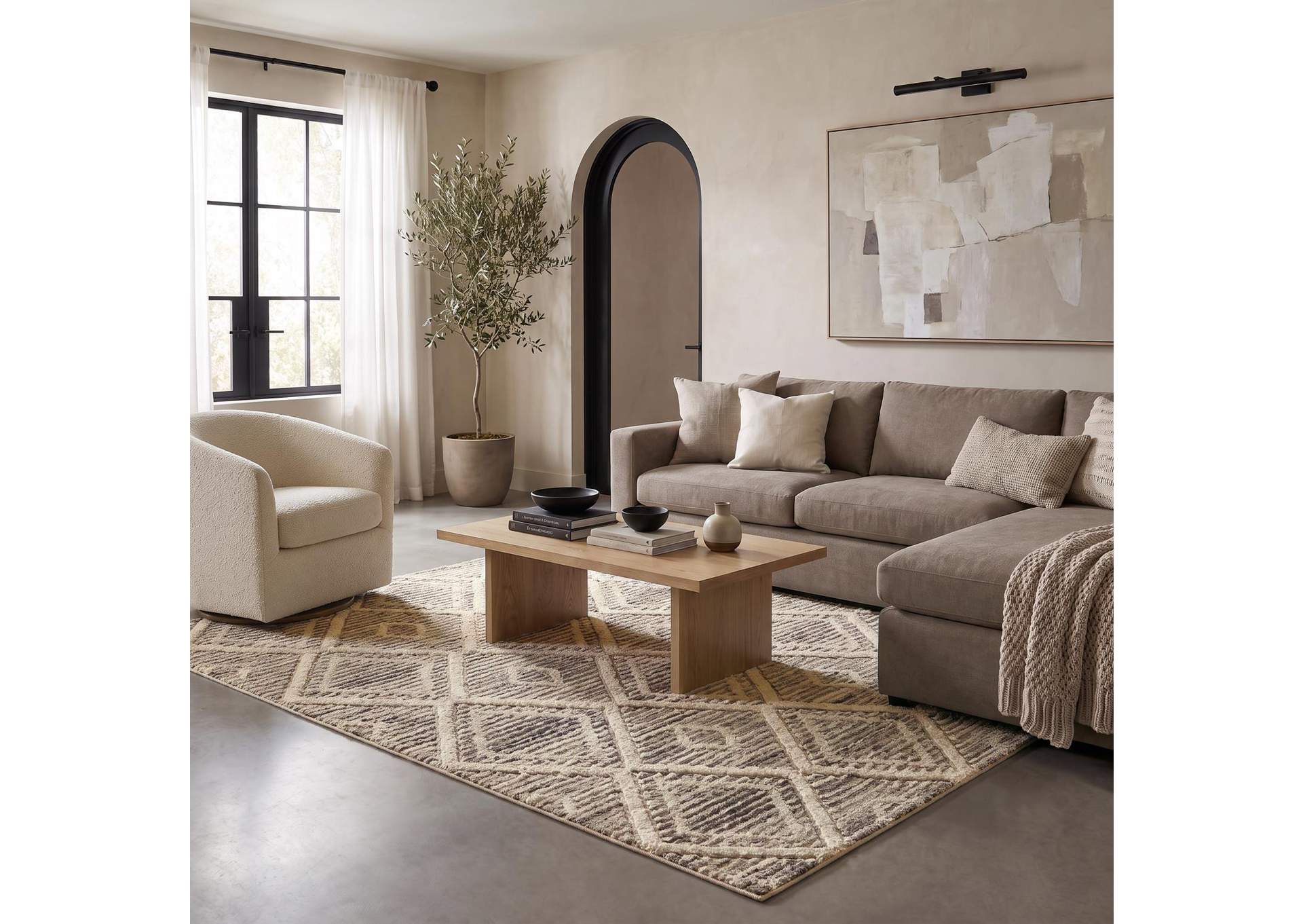 BORA COLLECTION BR01  7'10" X 10' image 1