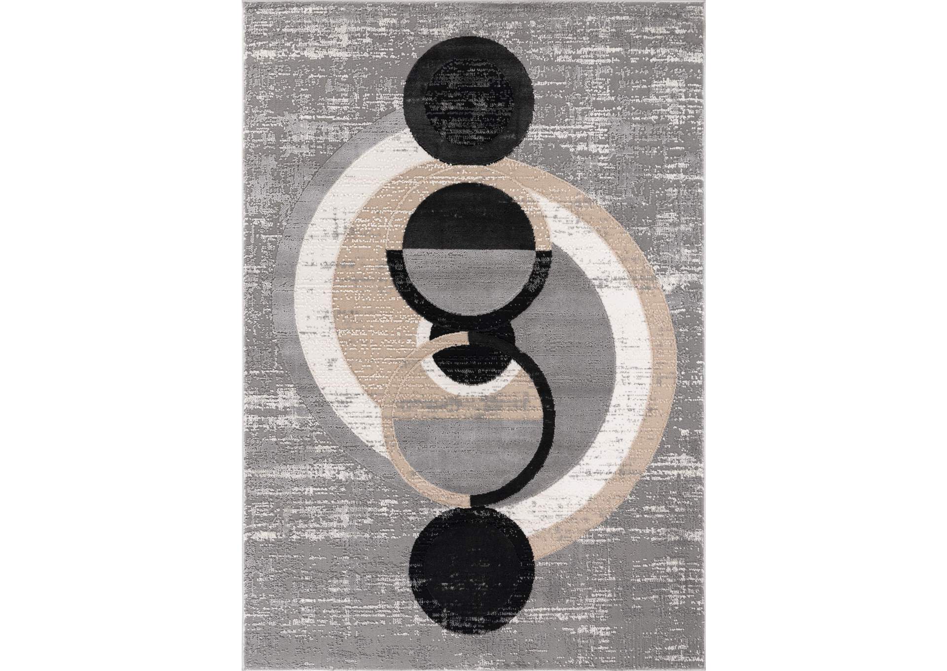 Cairo Collection Ca01 5'3" X 7'3" Rug image 1