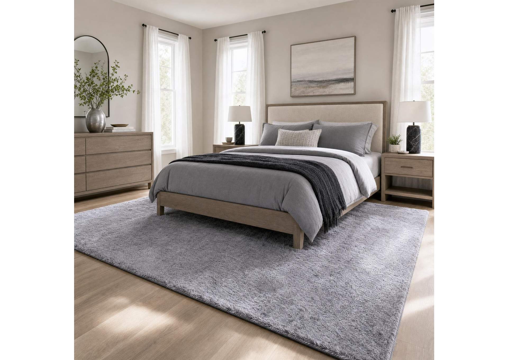 FAUX FUR COLLECTION FU01  5' X 7' image 1