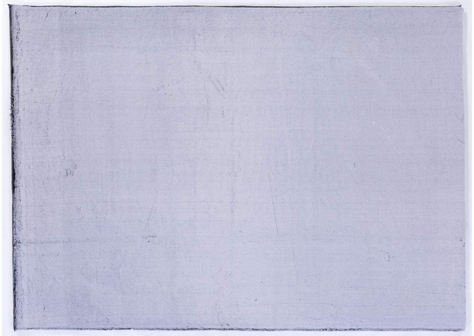 Faux Rabbit Fur Grey Fu01 01 5' X 7' Rug image 1