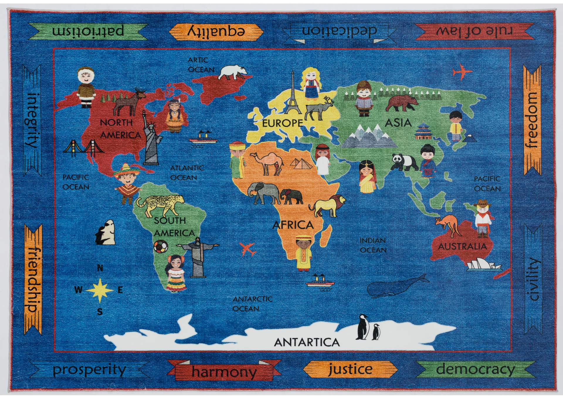 Kids Rugs Kr07 3' X 5' Rug image 1