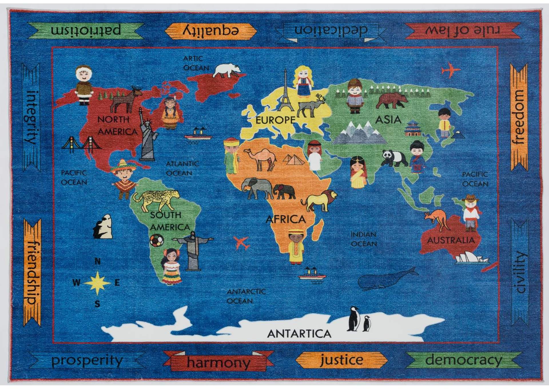 KIDS RUGS KR07  3' X 5' image 1