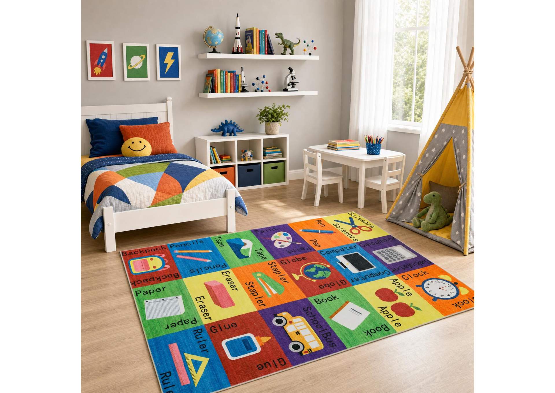 KIDS RUGS KR10  5' X 7' image 1