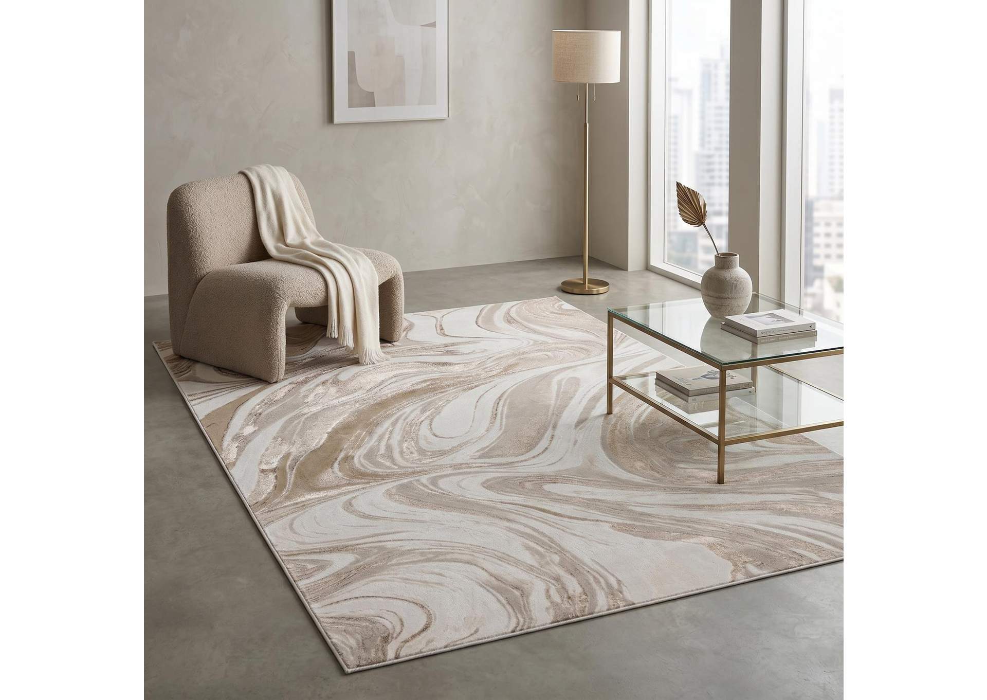 LUXE LINE COLLECTION LU03  5' X 7' image 7