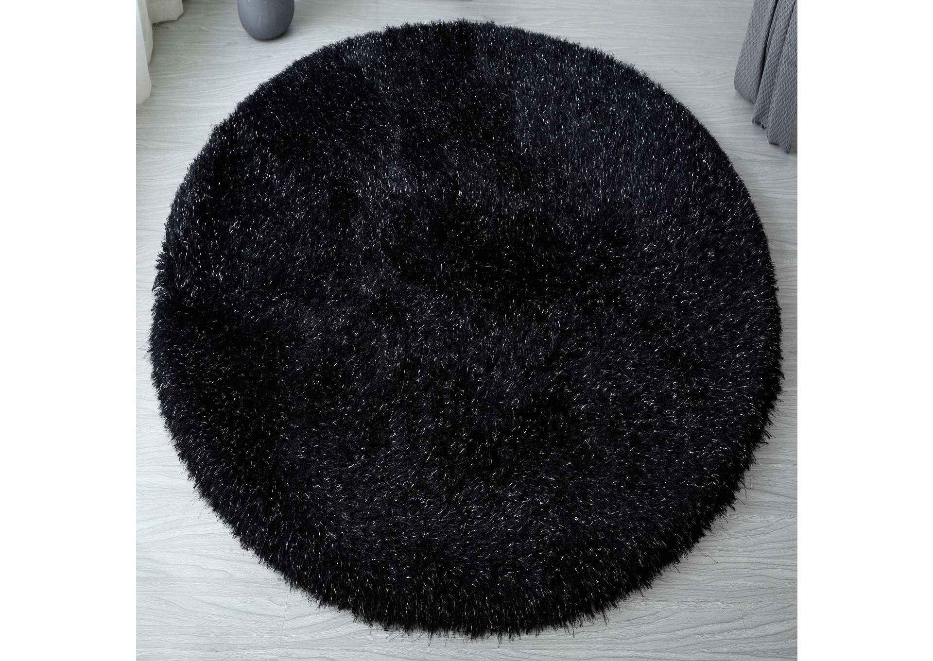 Manhattan Black Mh08 7' X 7' Rug image 1