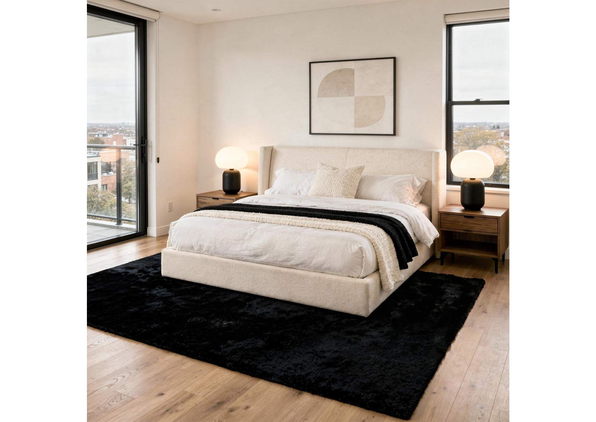 MIAMI COLLECTION MEMORY FOAM FUR MM02  8' X 10' image 3
