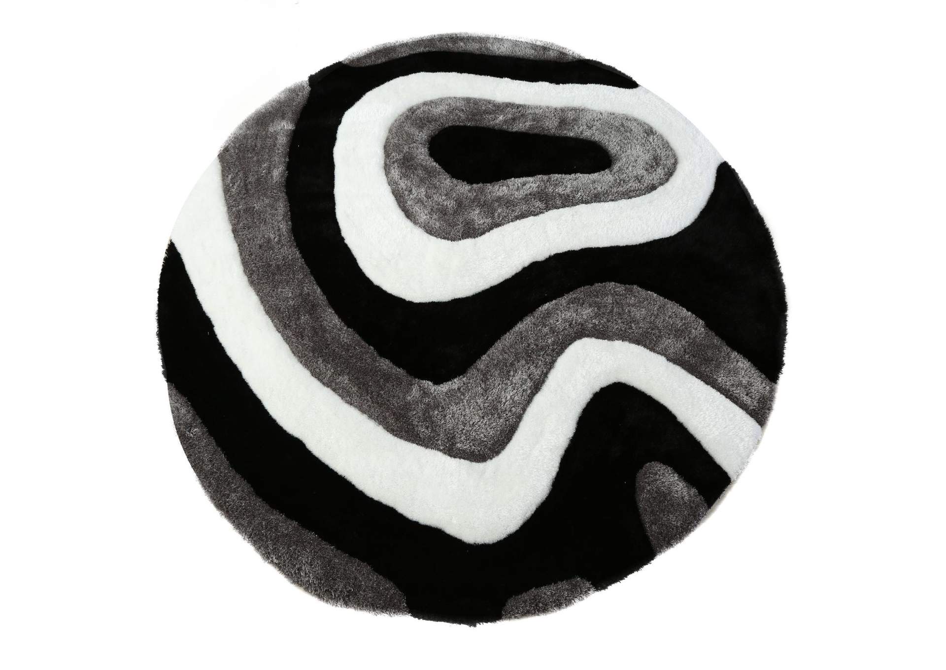 MATEOS COLLECTION SHAG MS02  7' X 7' ROUND image 3