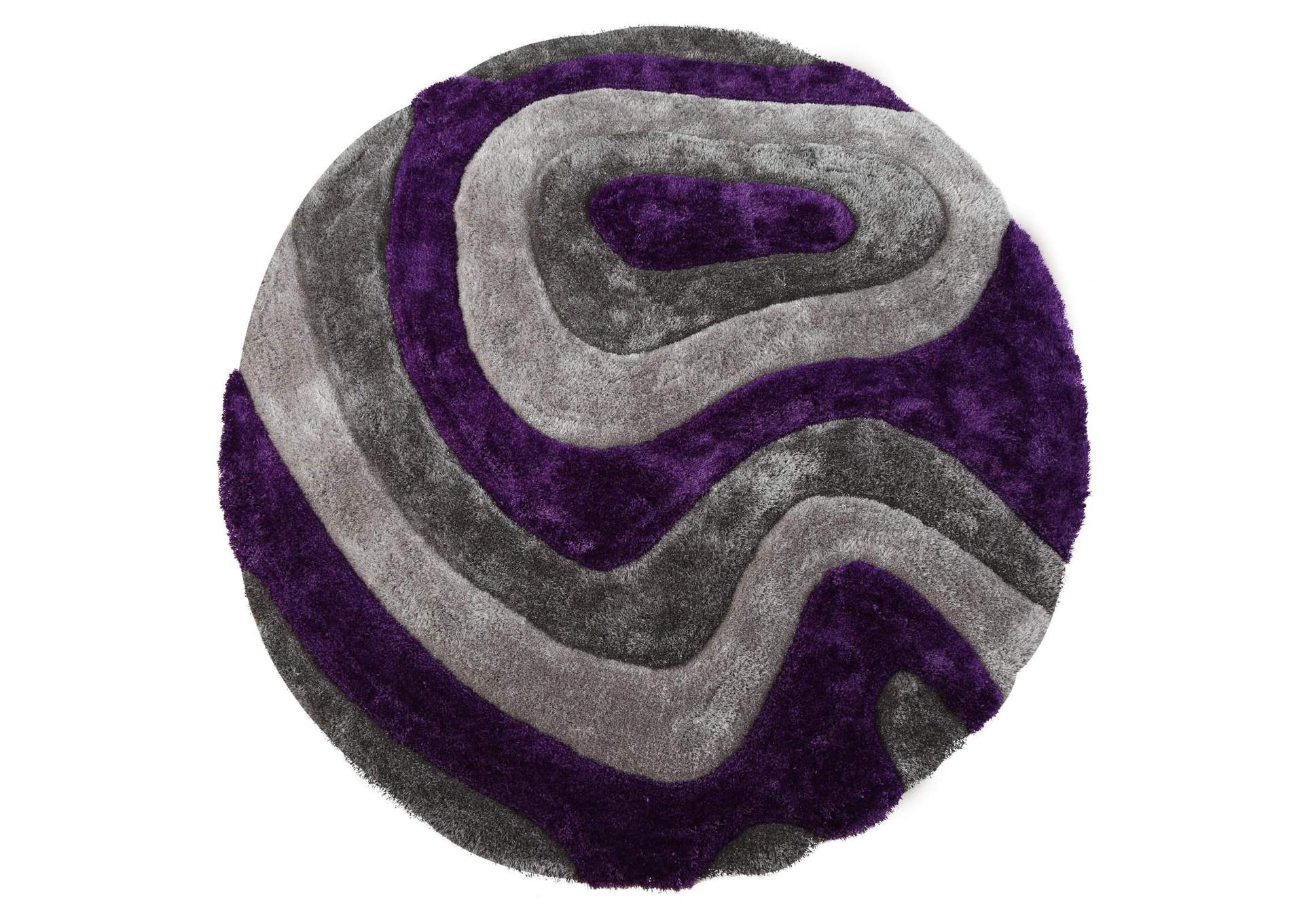 MATEOS COLLECTION SHAG MS04  7' X 7' ROUND image 3