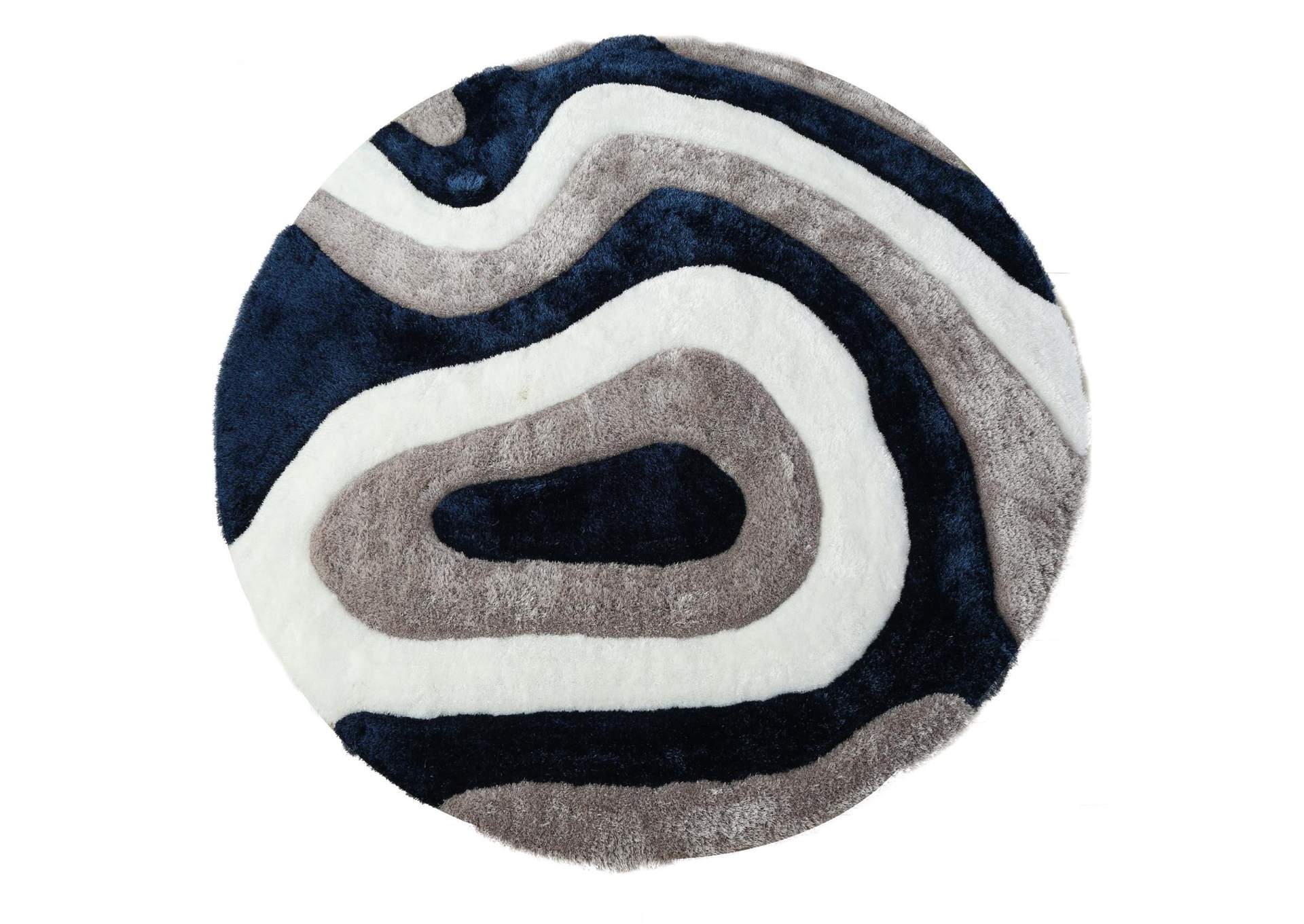 MATEOS COLLECTION SHAG MS07  7' X 7' ROUND image 3