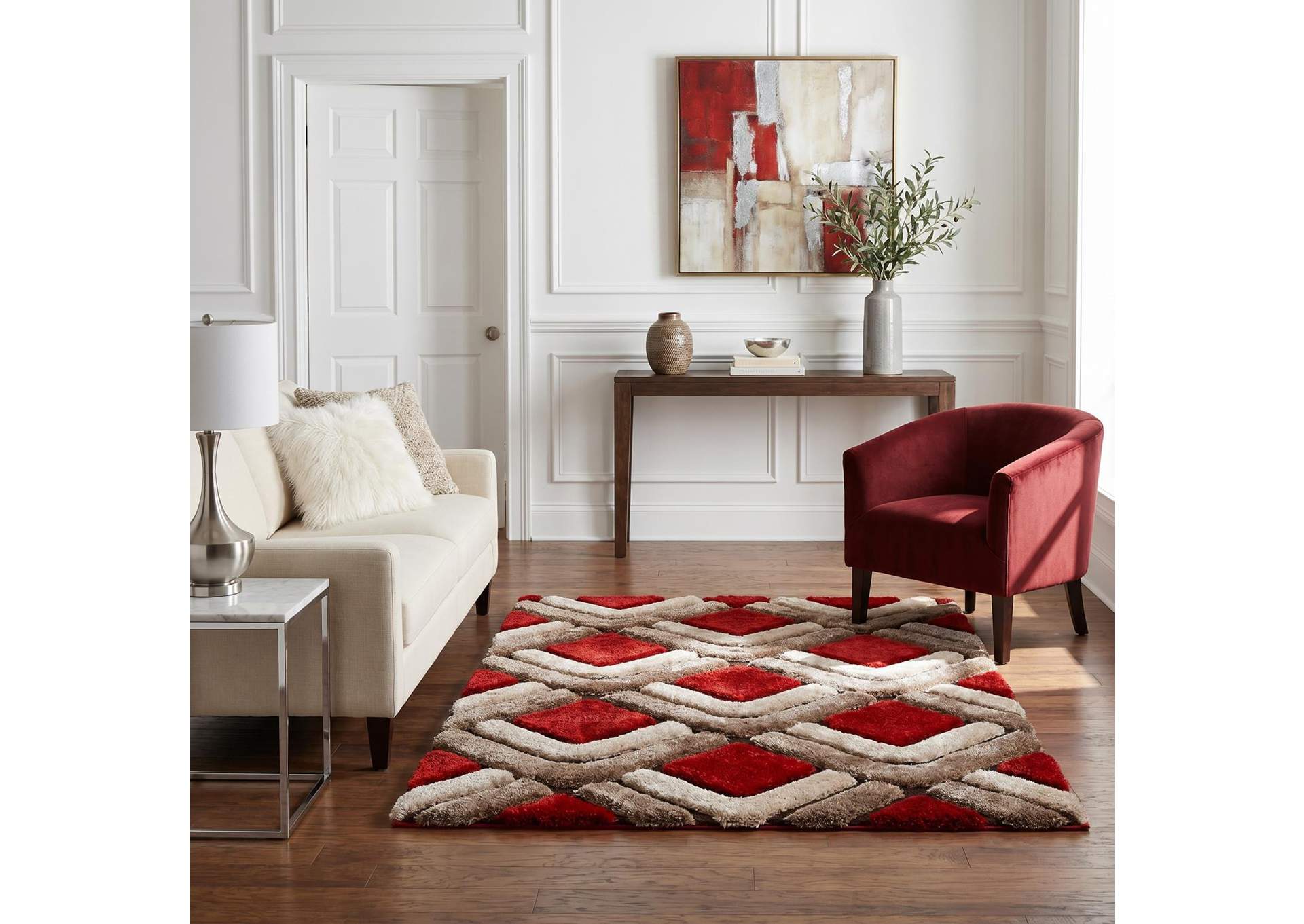MATEOS COLLECTION SHAG MS29  7' X 7' ROUND image 1