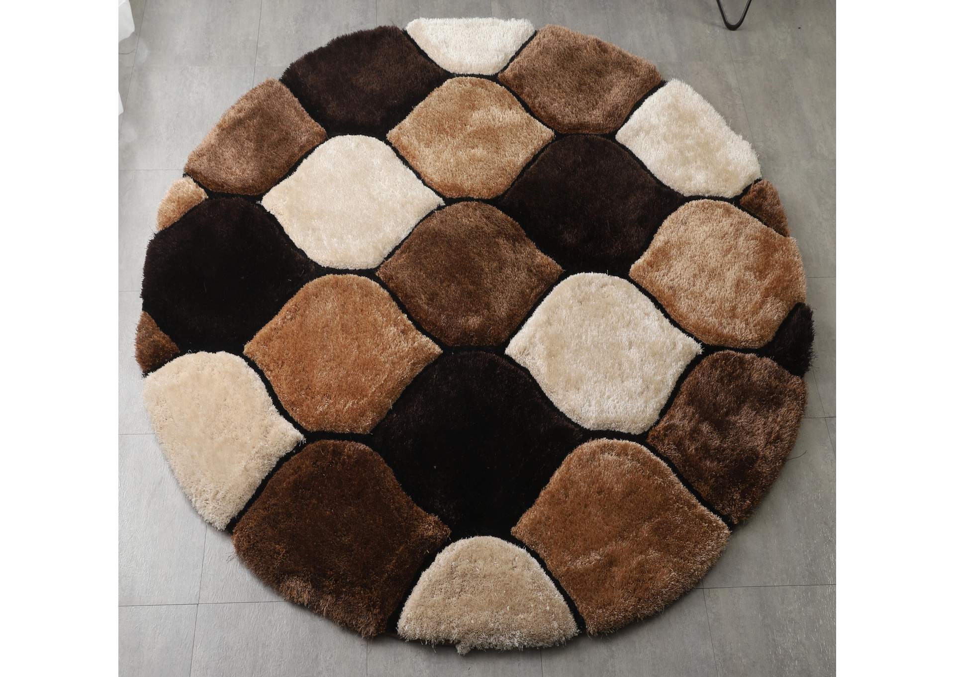 MATEOS SHAG MS32   7' X 7'