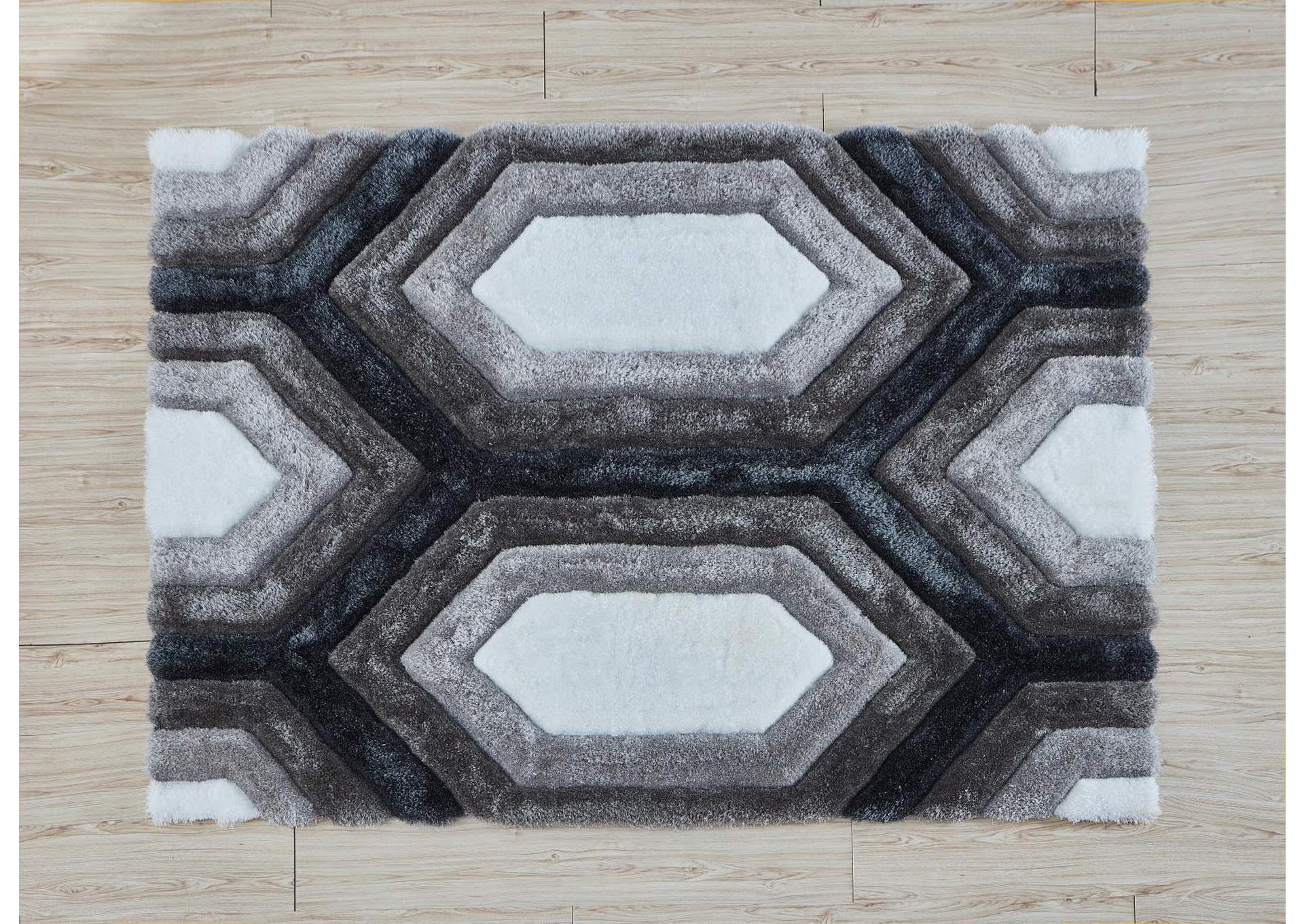 MATEOS COLLECTION SHAG MS41  5' X 7' image 3