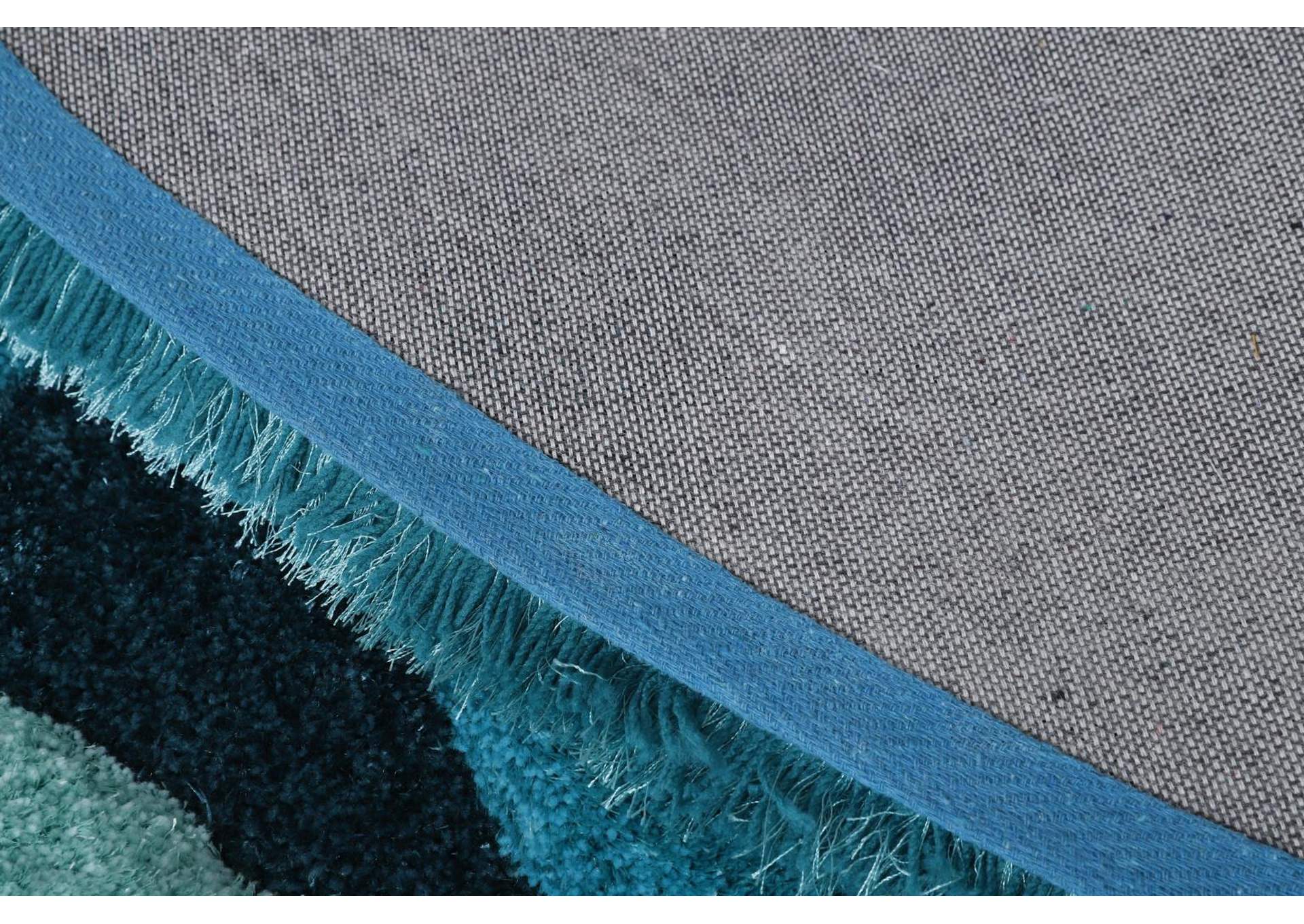 MATEOS COLLECTION SHAG MS54  7' X 7' ROUND image 4