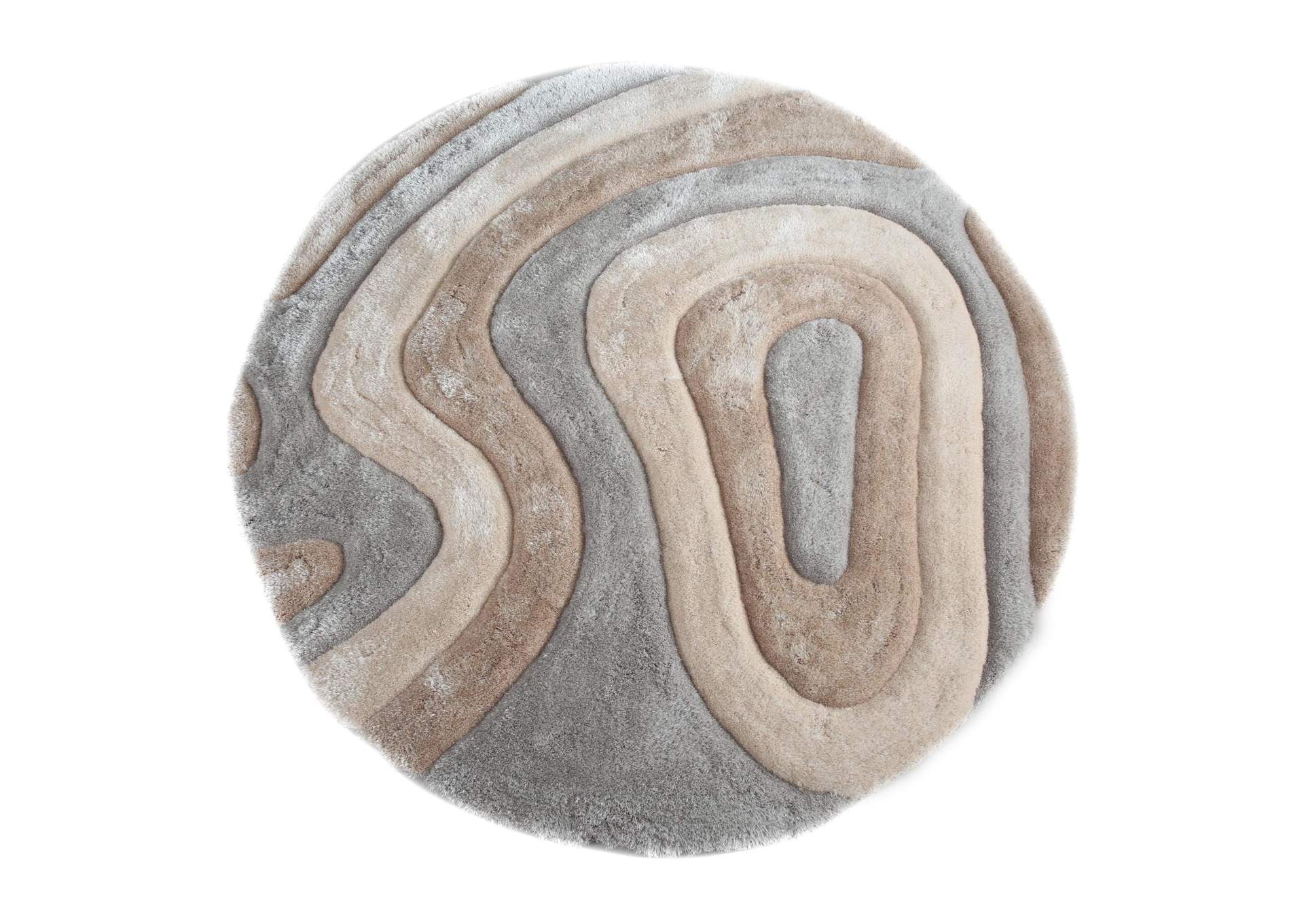 MATEOS COLLECTION SHAG MS64  7' X 7' ROUND image 3