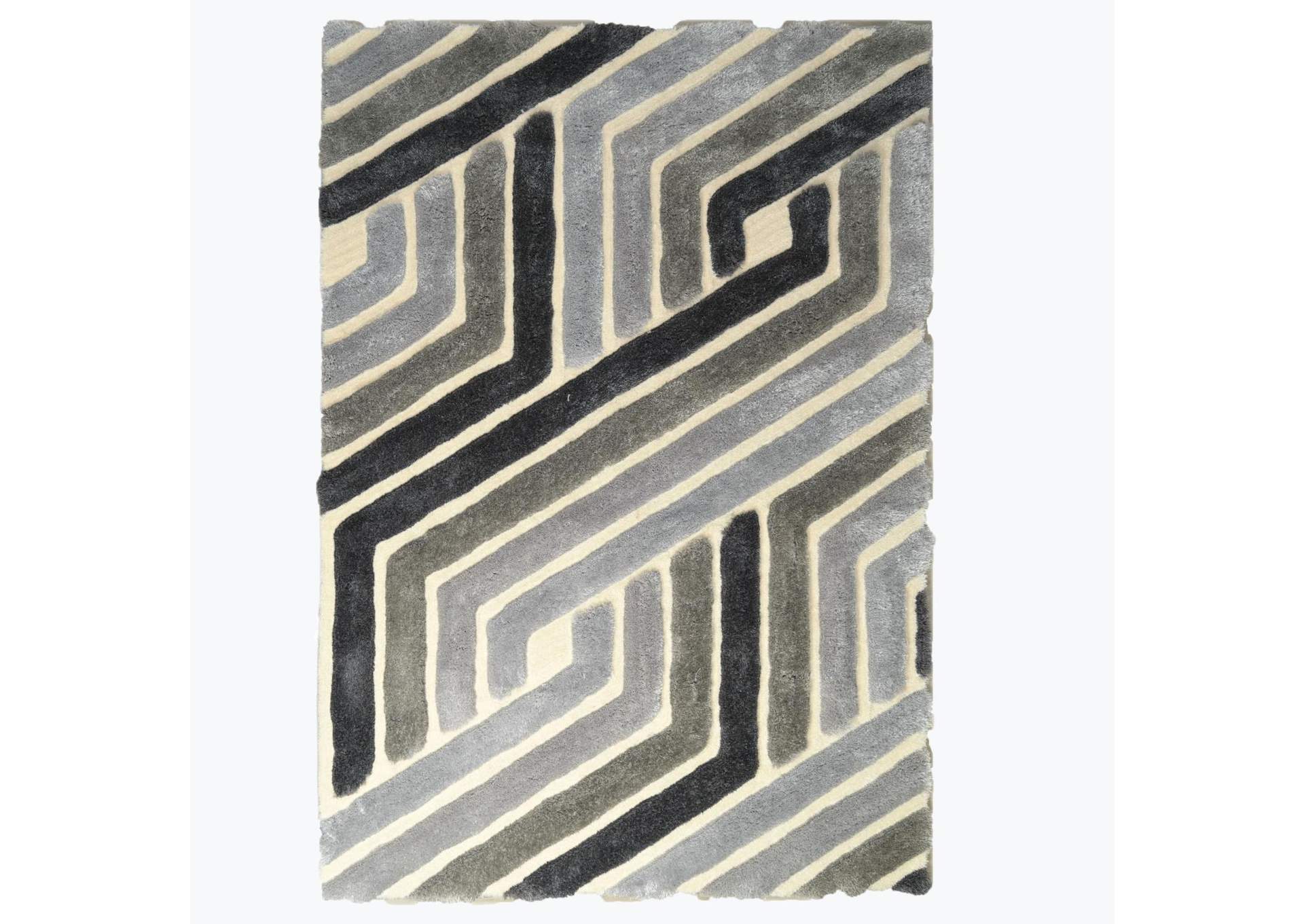 MATEOS COLLECTION SHAG MS70  5'  X  7' image 3