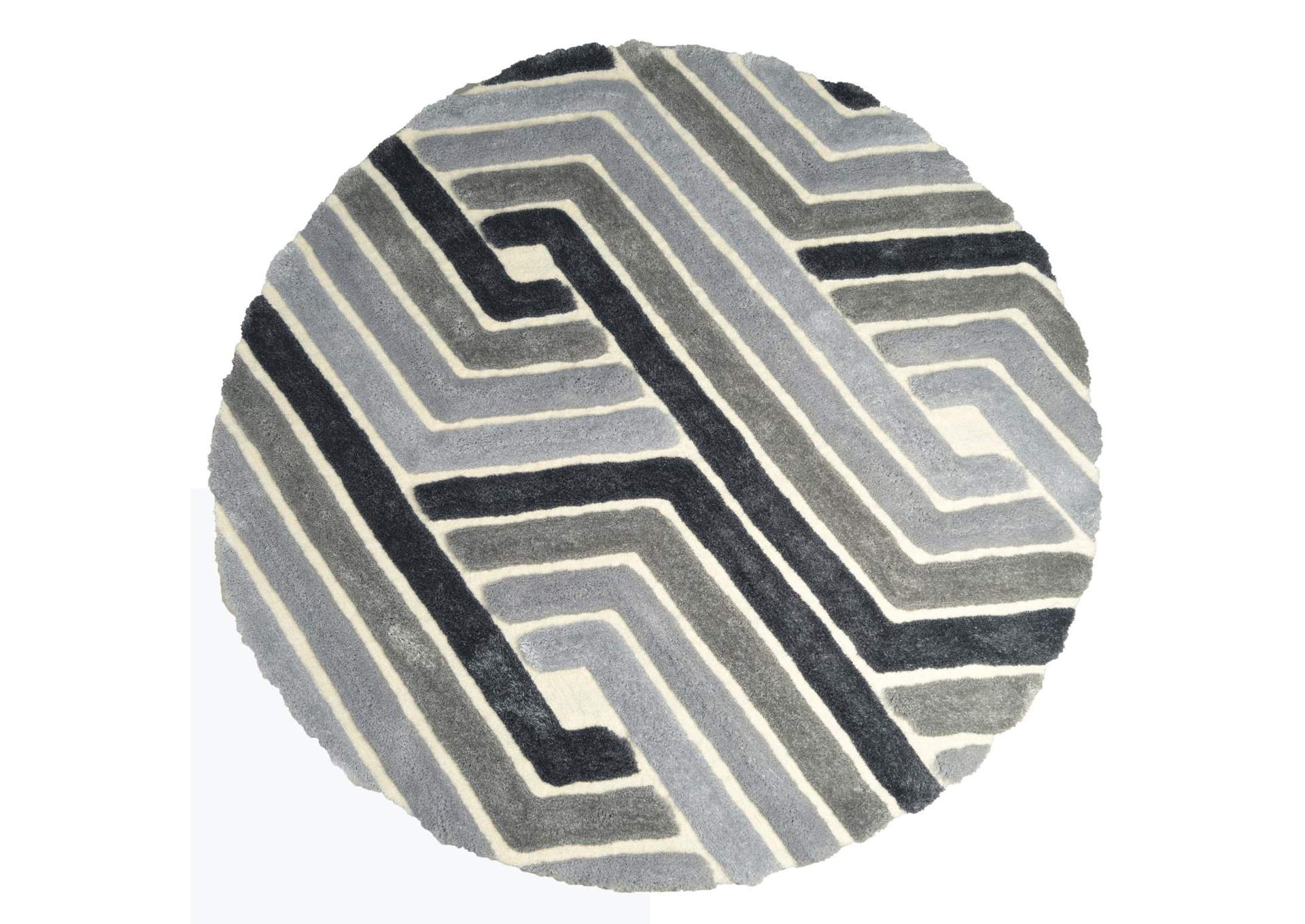 MATEOS COLLECTION SHAG MS70  7' X 7' ROUND image 3
