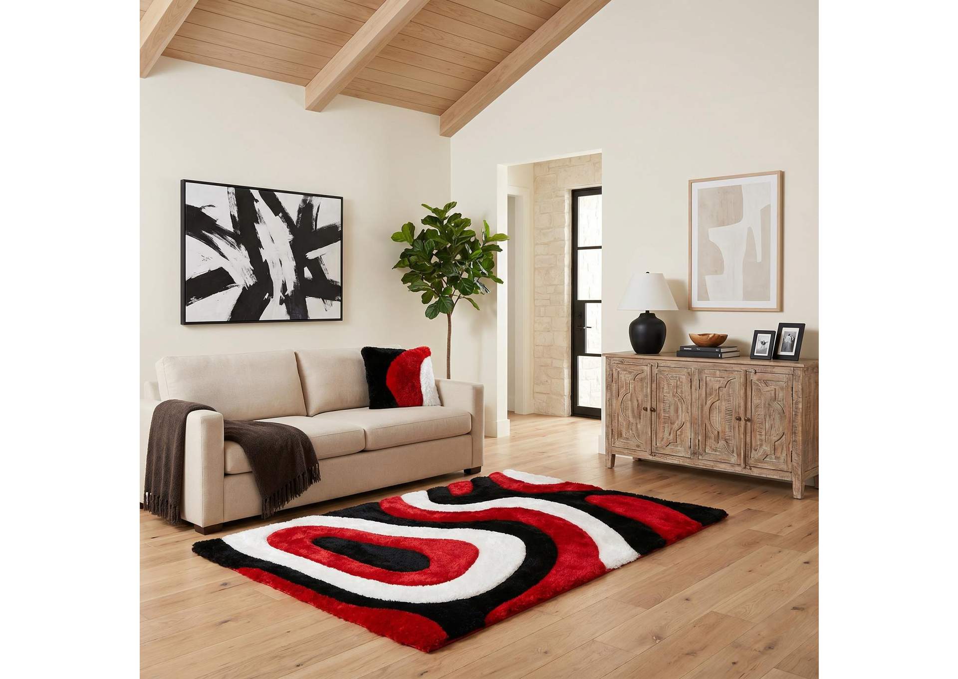 MATEOS COLLECTION SHAG MS71  8' X 10' image 1