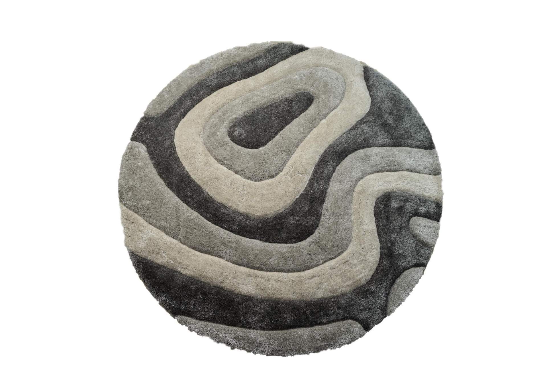MATEOS COLLECTION SHAG MS72  7' X 7' ROUND image 3