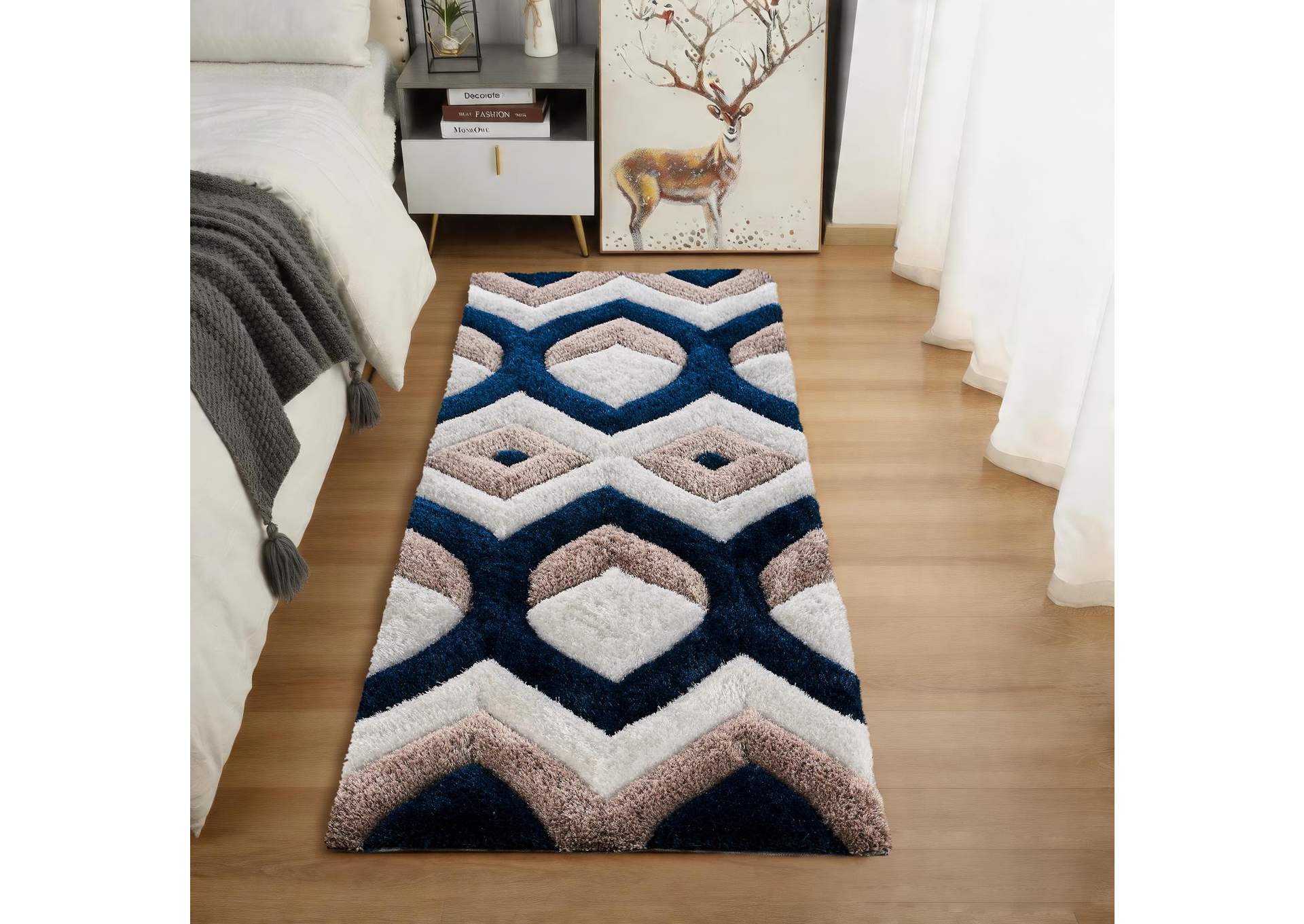 MATEOS COLLECTION SHAG MS75  8' X 10' image 4