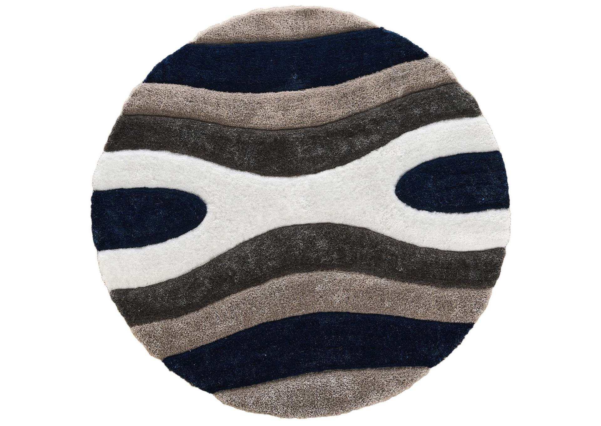 MATEOS COLLECTION SHAG MS77  7' X 7' ROUND image 3