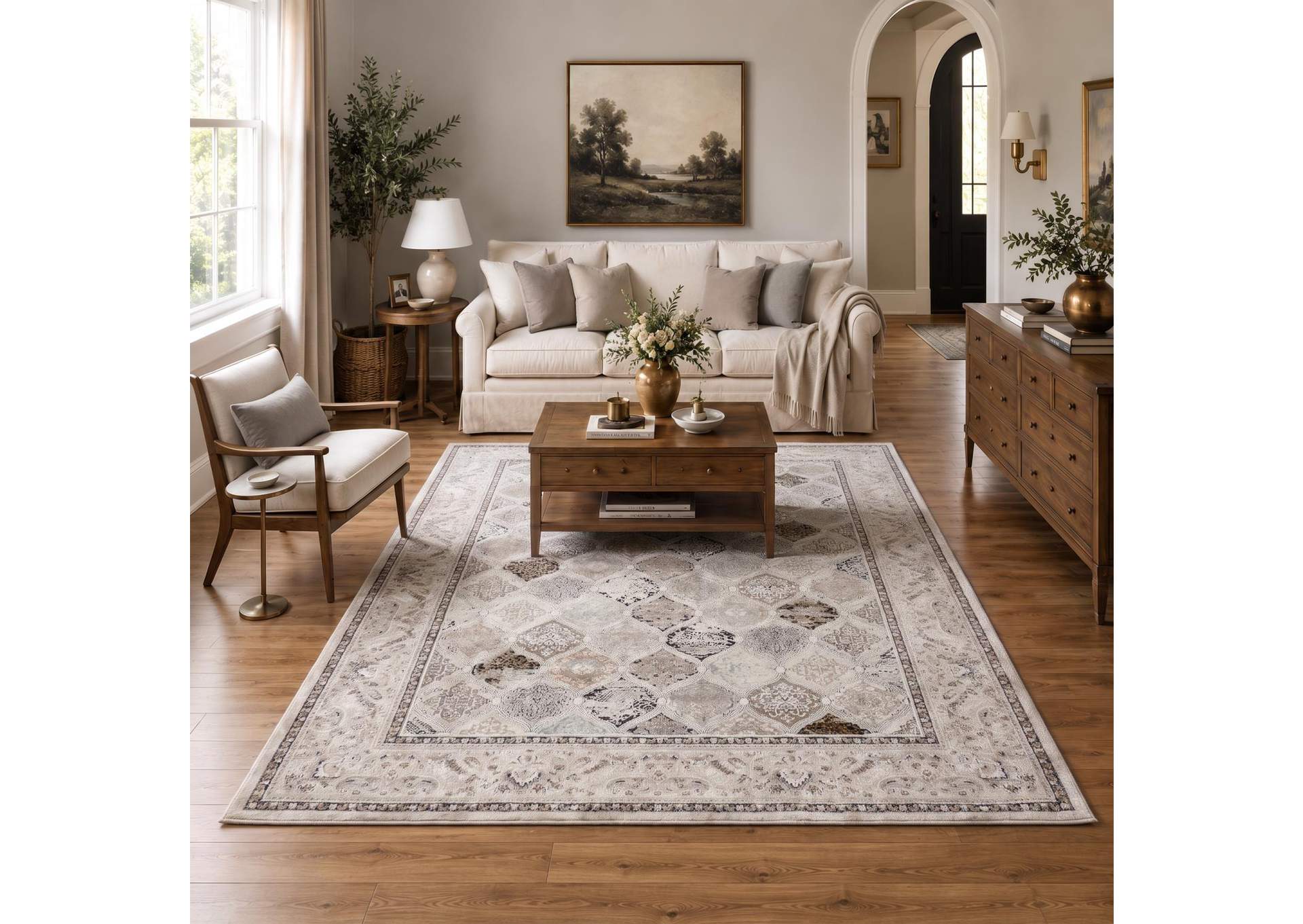 OMARI COLLECTION OM01  8'7" X 12' image 1