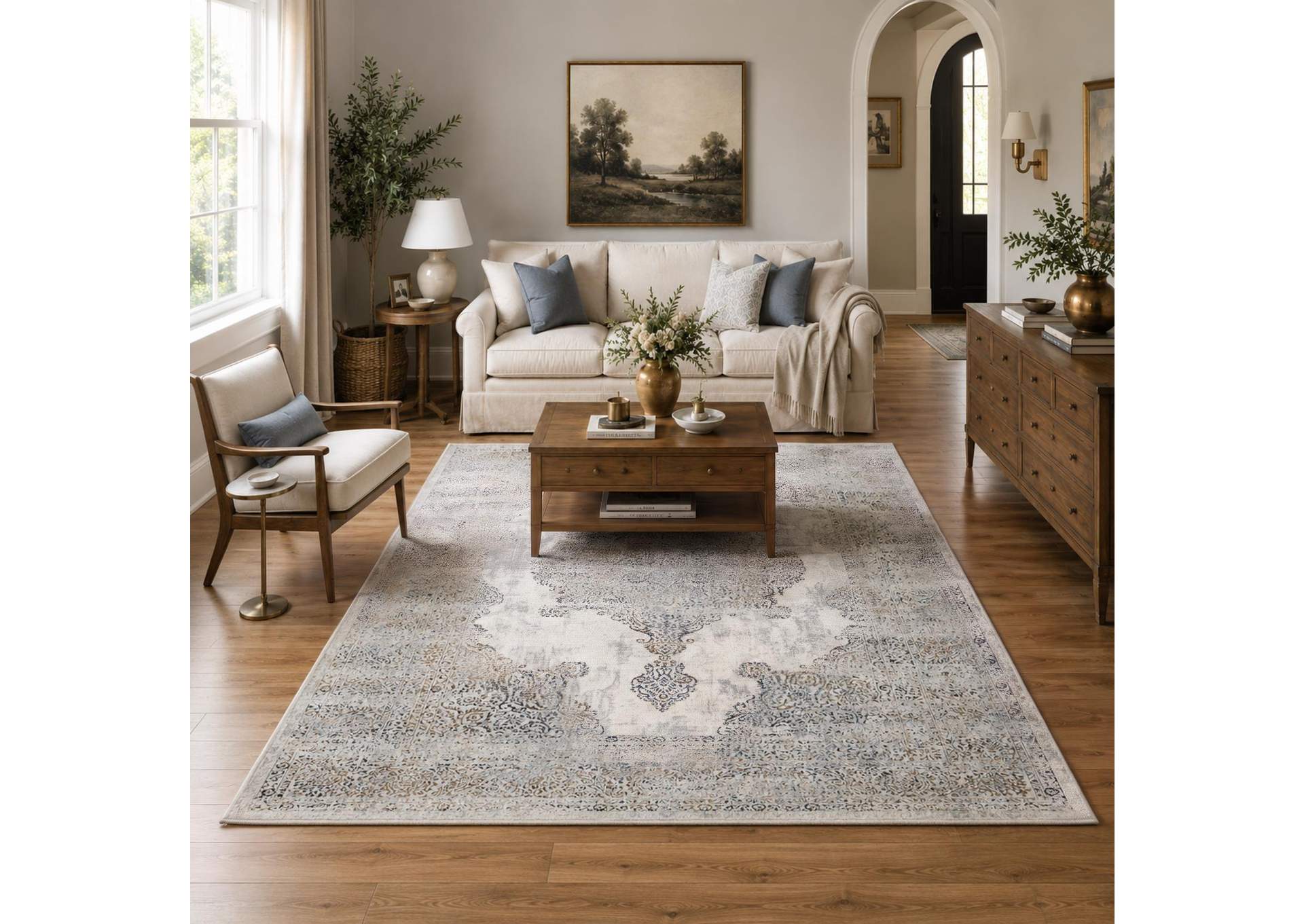 OMARI COLLECTION OM02  8'7" X 12' image 1