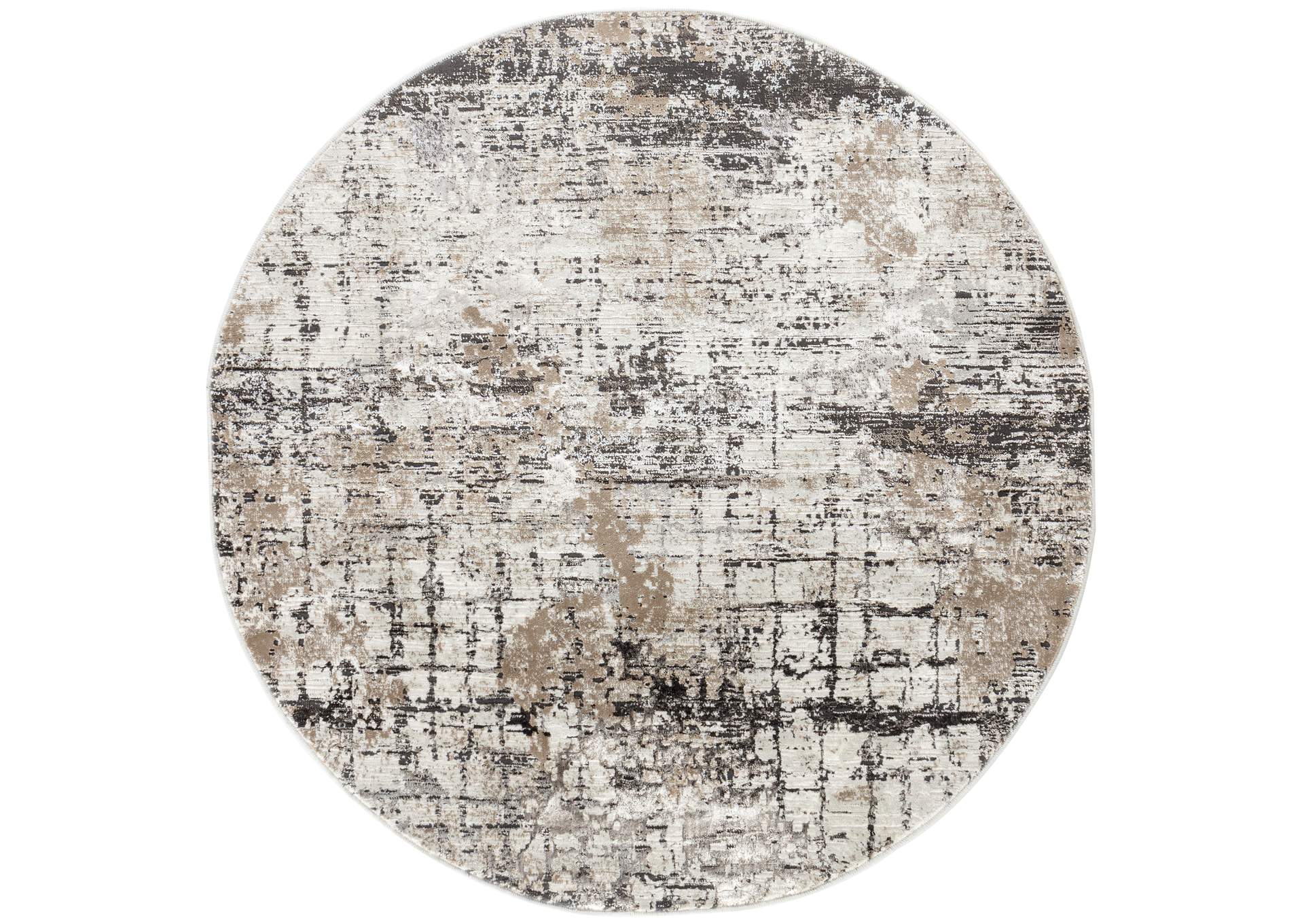 Omari Collection Om05 7'11" X 7'11" Round Rug image 1