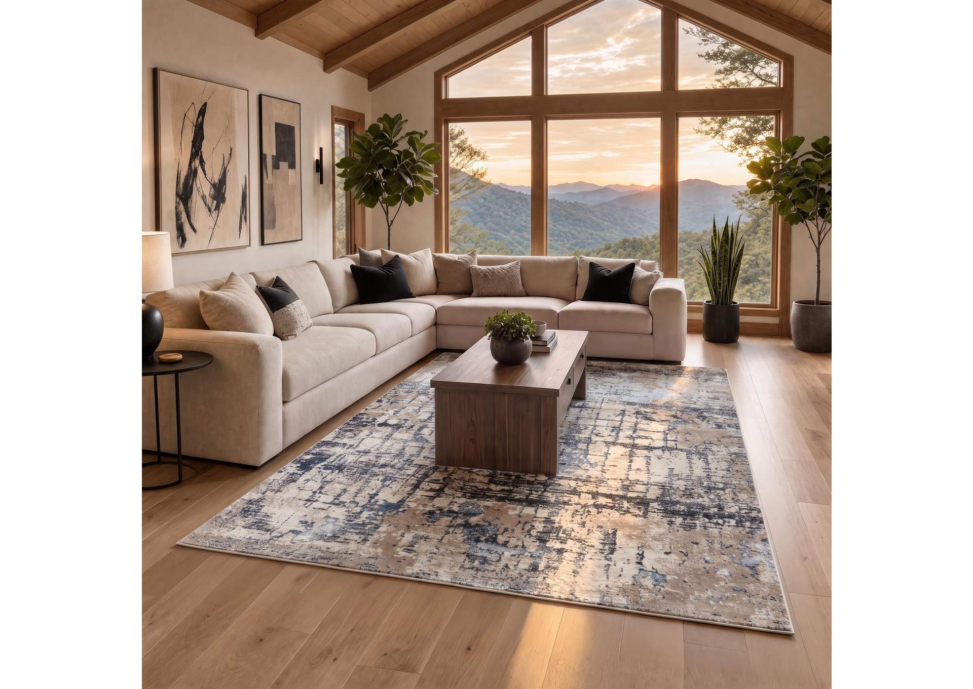 OMARI COLLECTION OM06  8'7" X 12' image 1