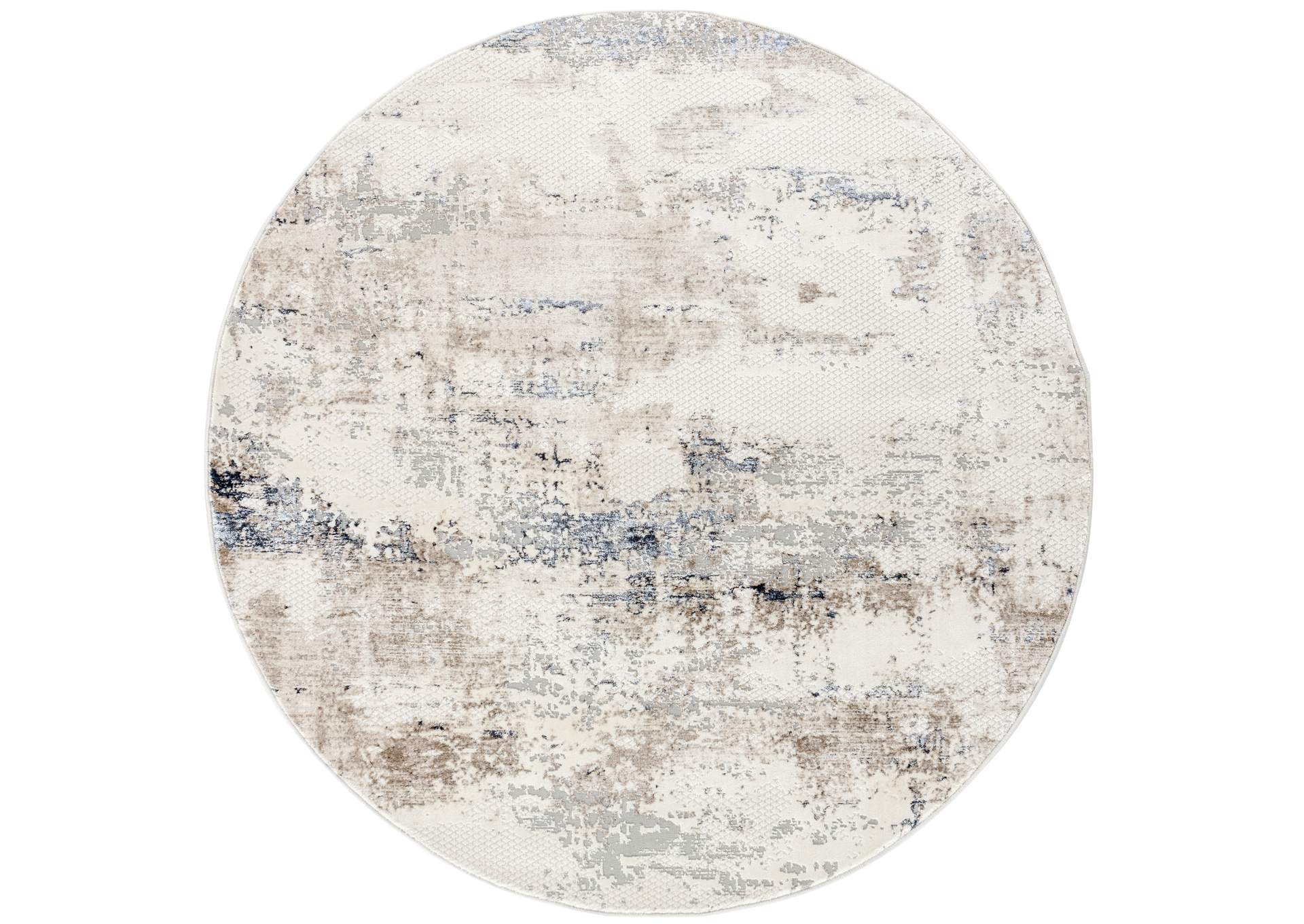 Omari Collection Om07 5'3'' X 5'3'' Round Rug image 1