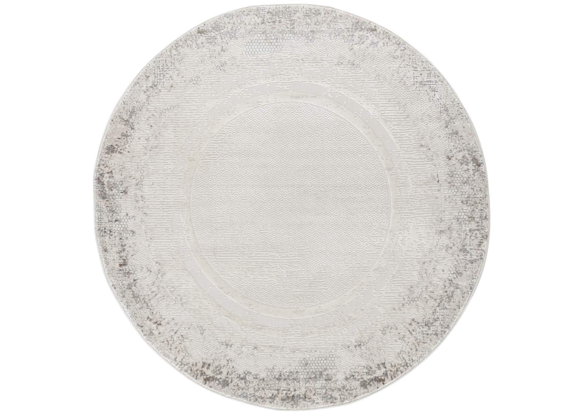 Omari Collection Om08 5'3'' X 5'3'' Round Rug image 1
