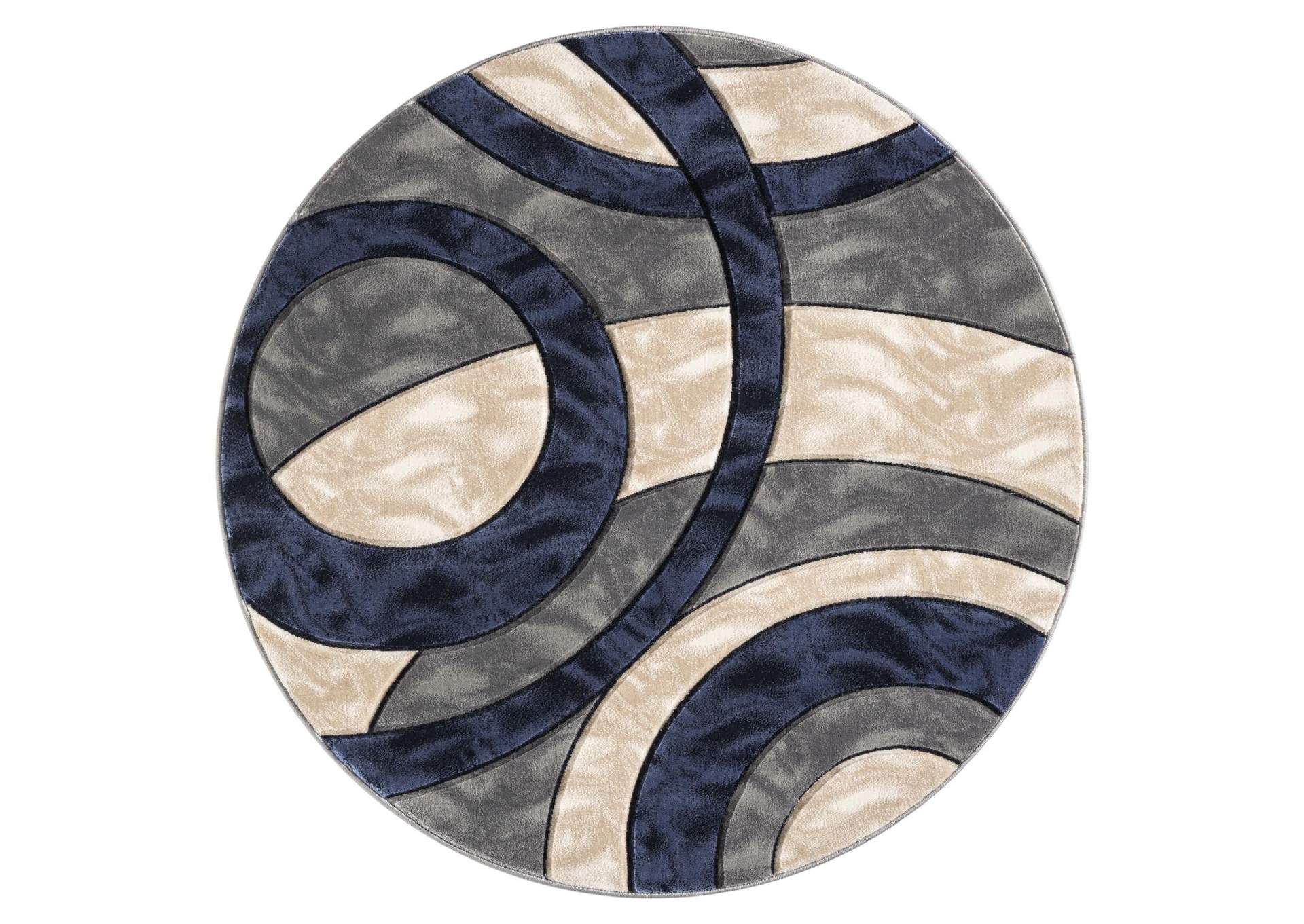 ORELSI COLLECTION OR174  8'1" X 8'1" ROUND image 1